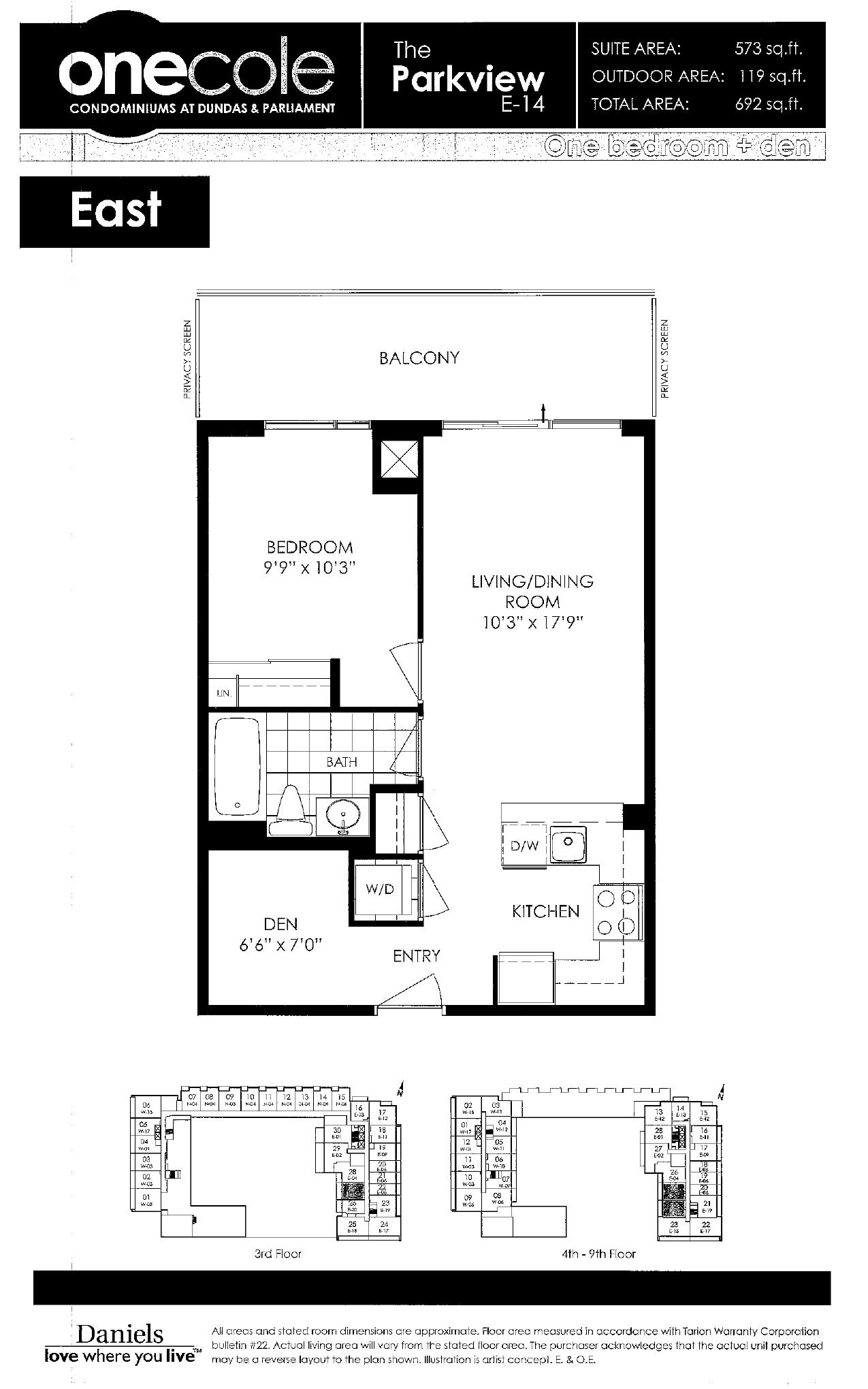 The Parkview (E-14) floor plan