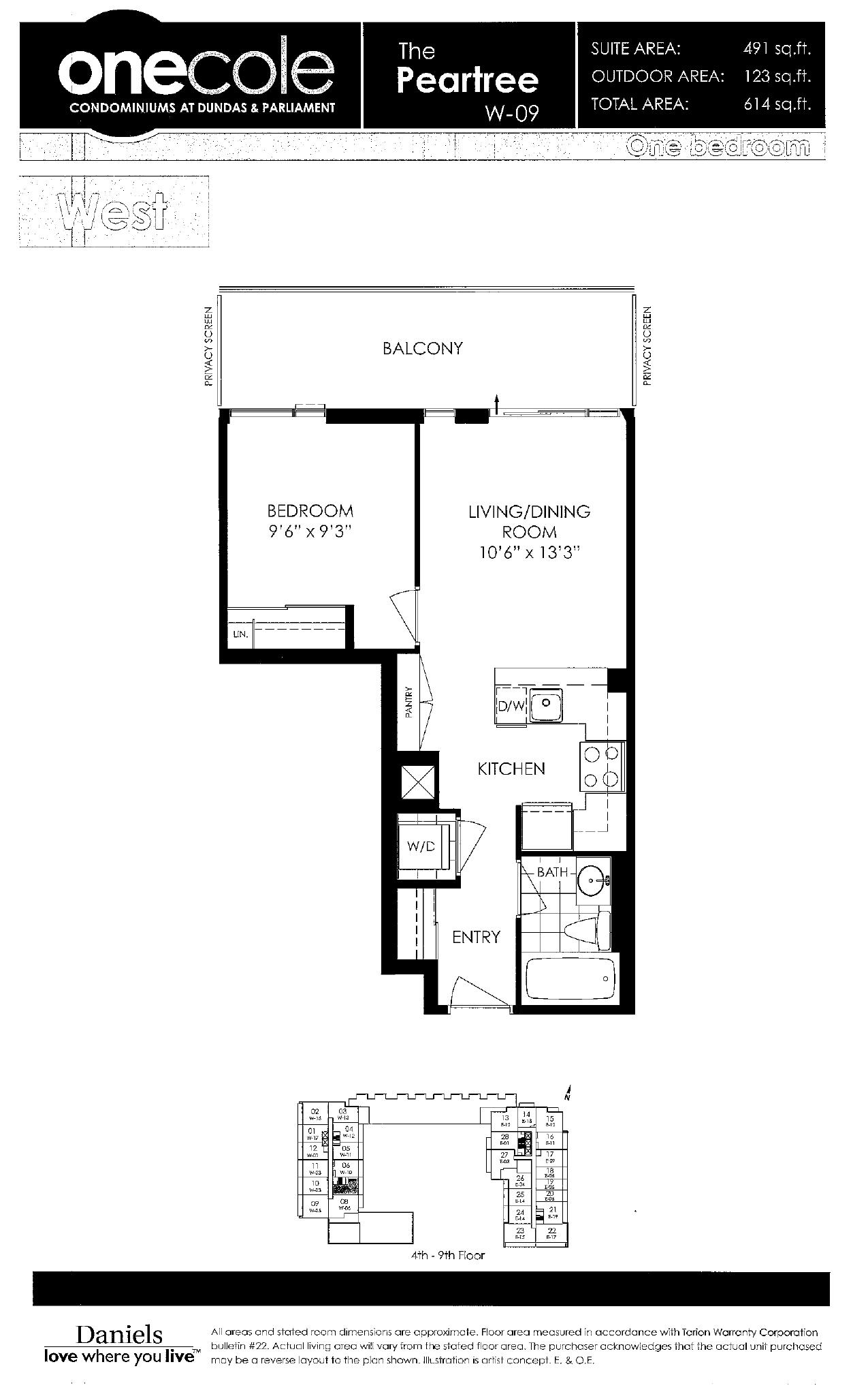 The Peartree (W-09) floor plan