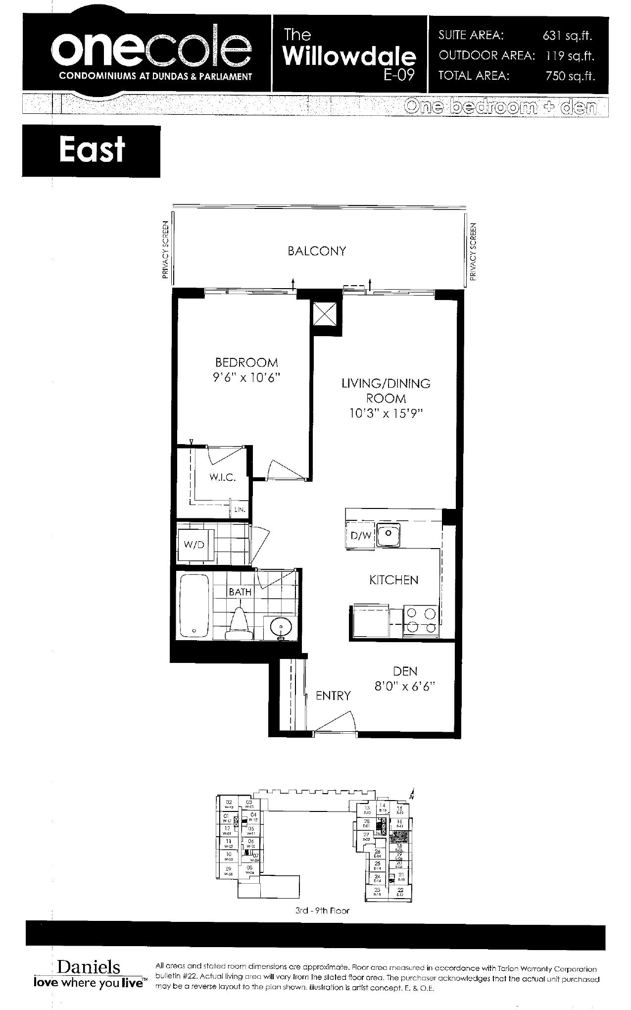 The Willowdale (E-09) floor plan
