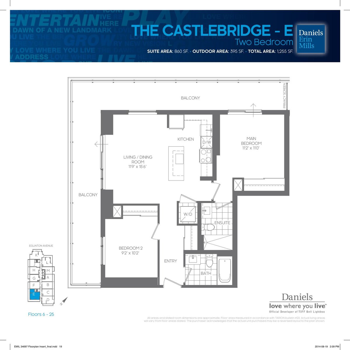 The Castlebridge - E floor plan