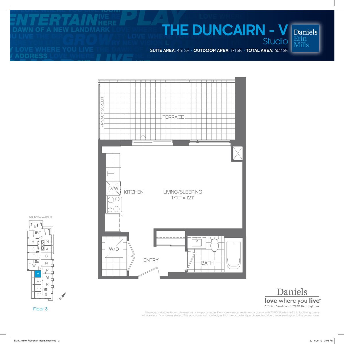 The Duncairn - V floor plan