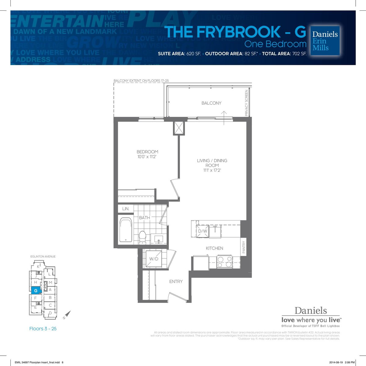 The Frybrook - G floor plan
