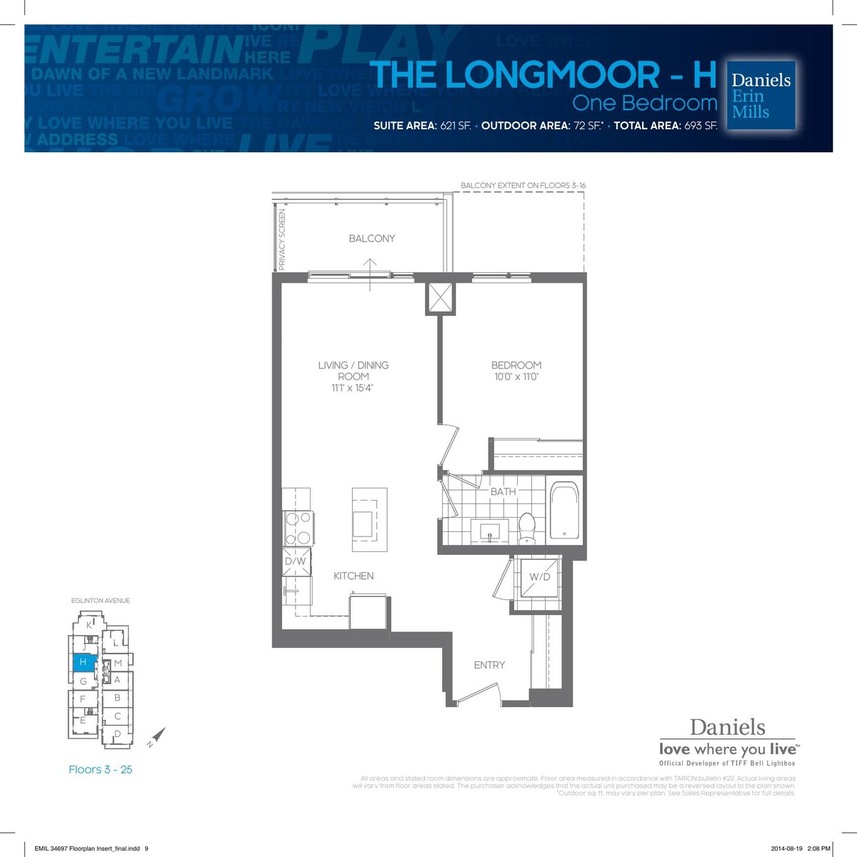 The Longmoor - H floor plan