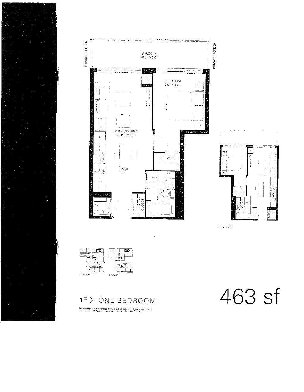 1F floor plan