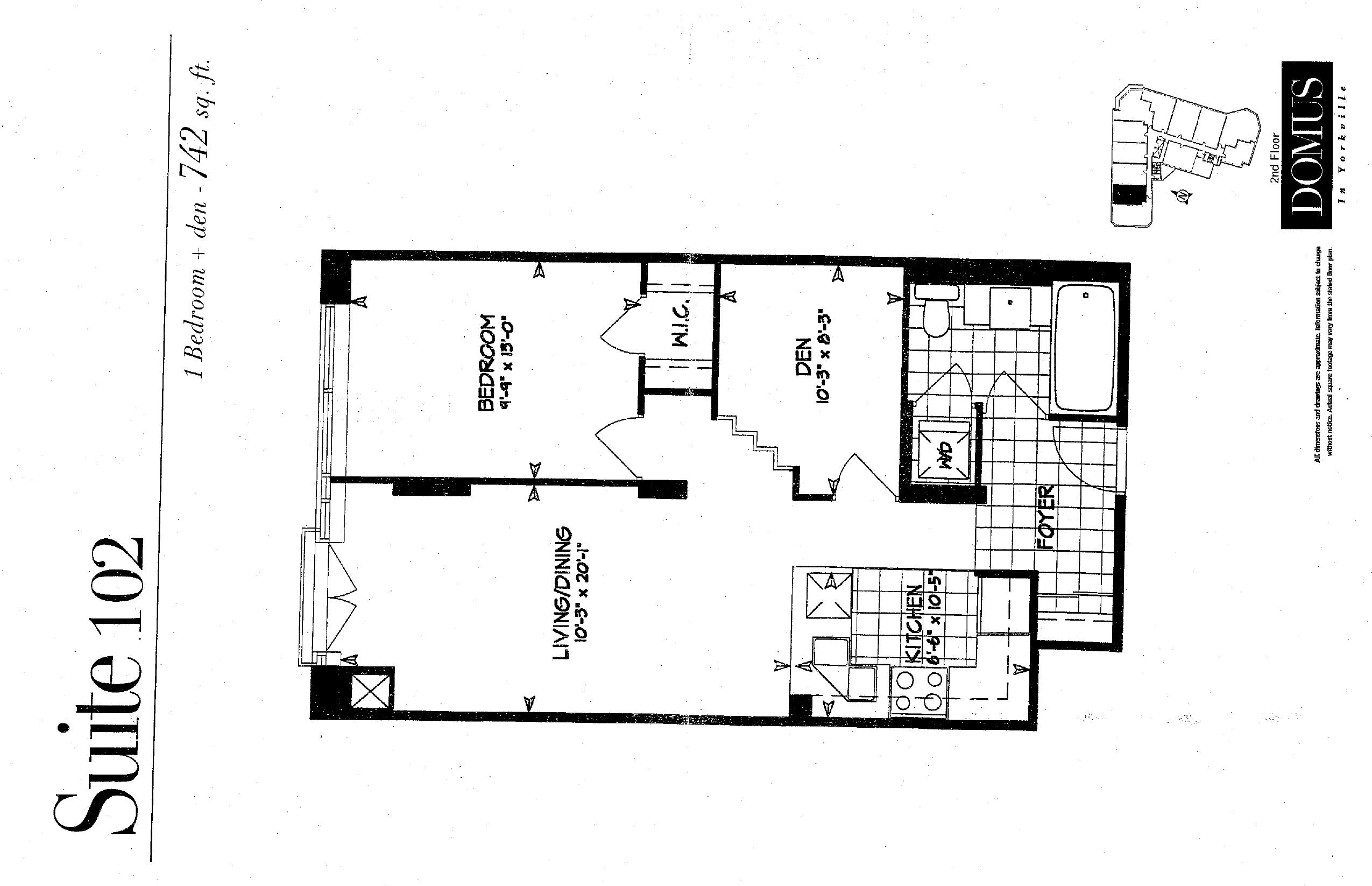 Suite 102 floor plan