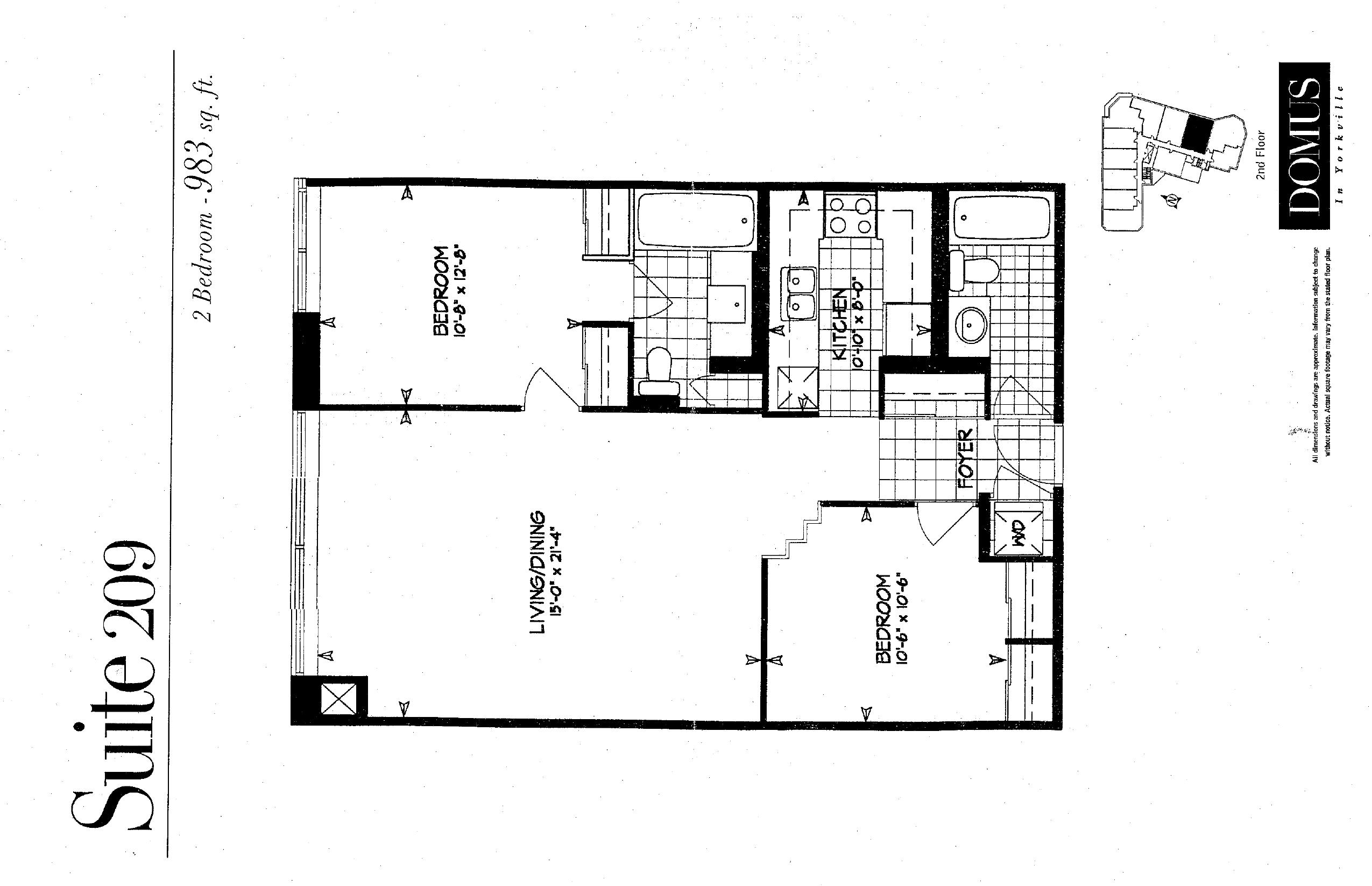 Suite 209 floor plan