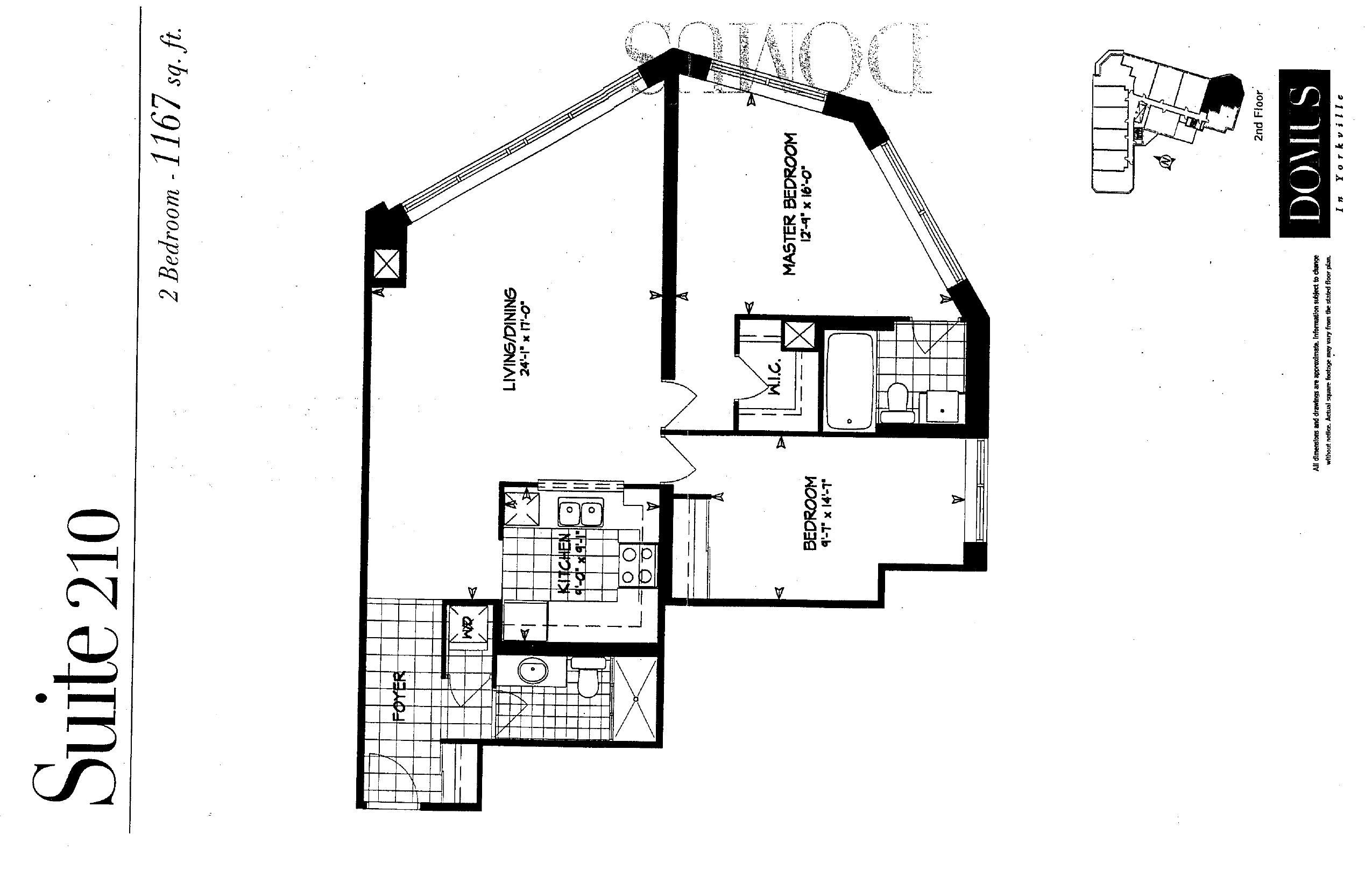 Suite 210 floor plan
