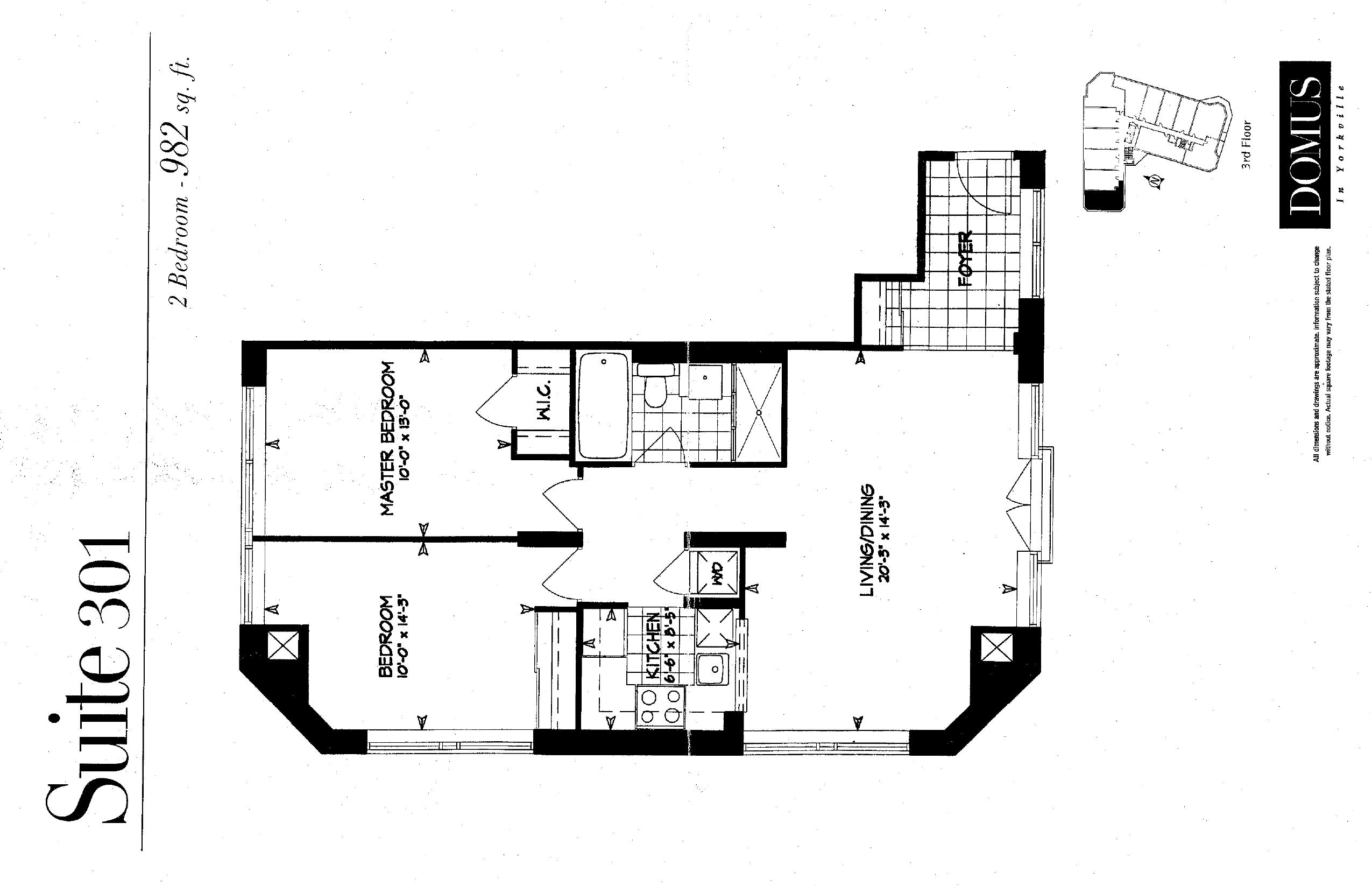 Suite 301 floor plan