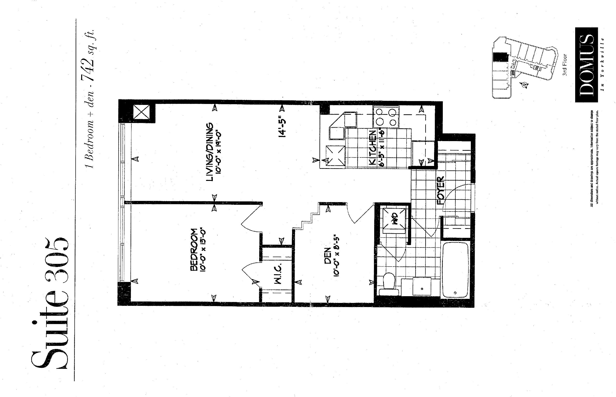 Suite 305 floor plan