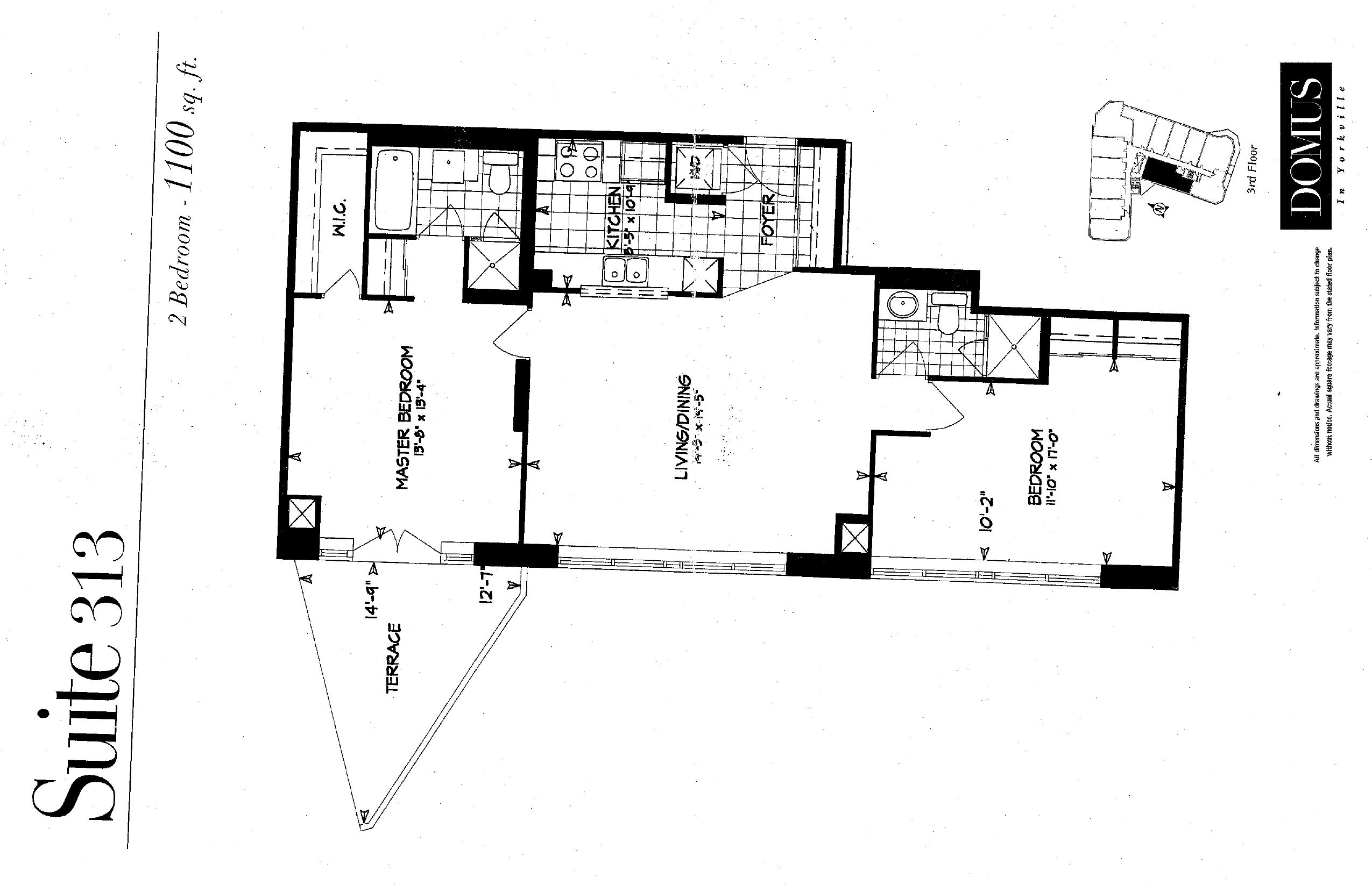Suite 313 floor plan