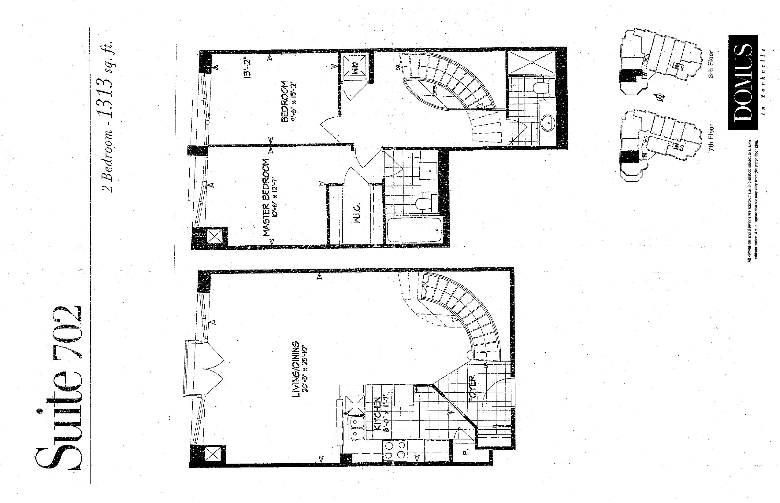Suite 702 floor plan