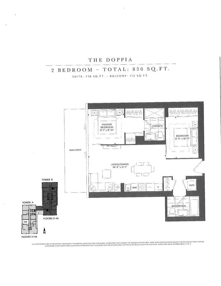 The Doppia floor plan