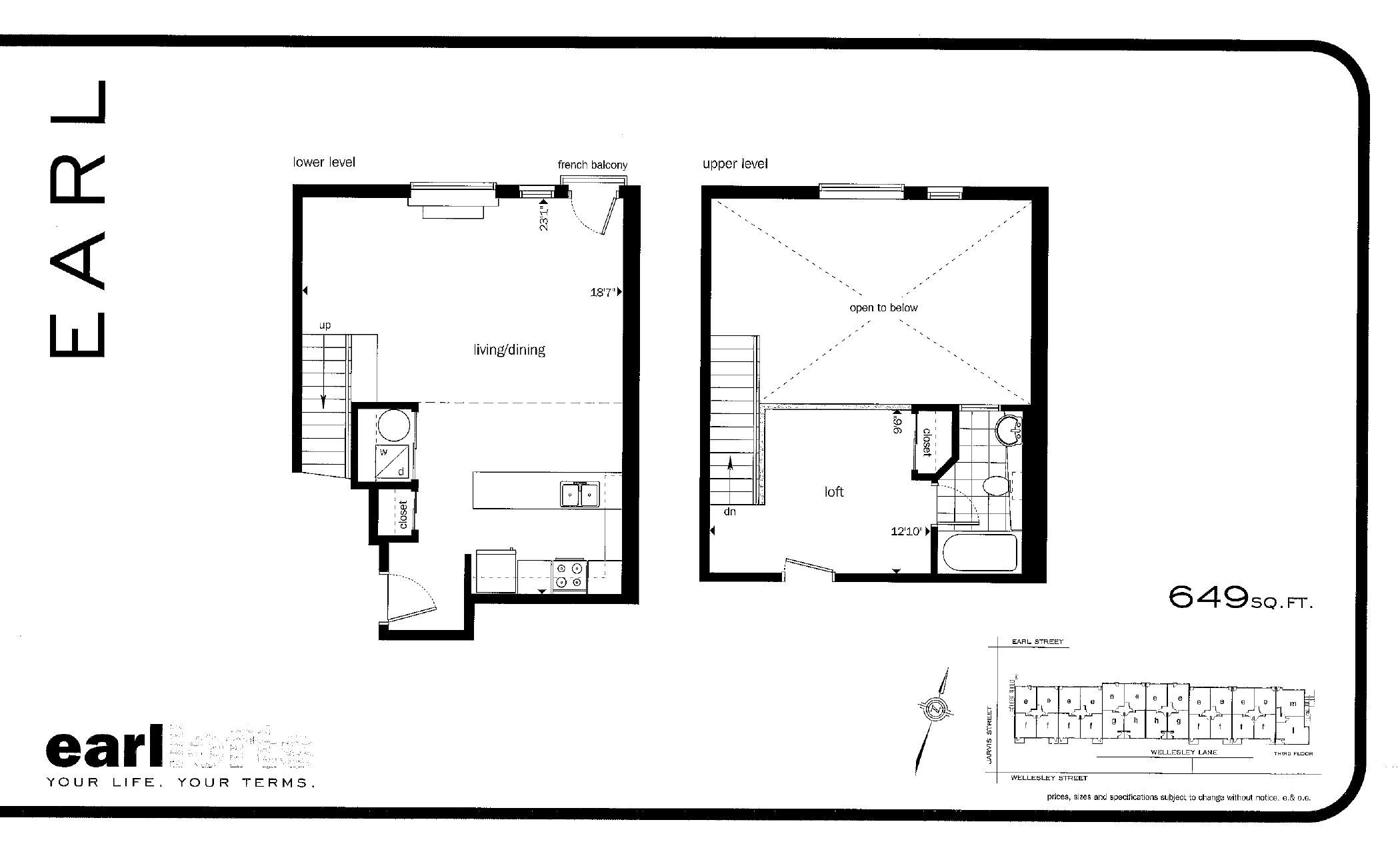 Earl floor plan