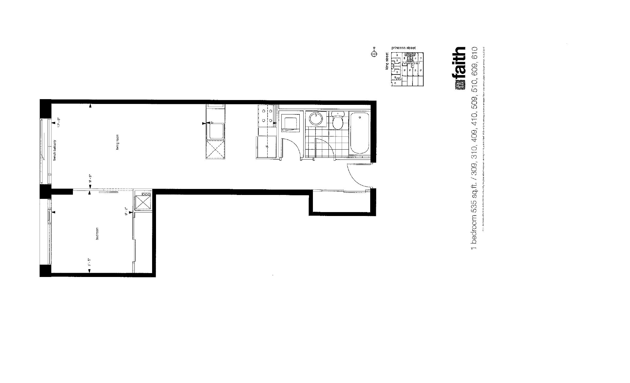faith floor plan