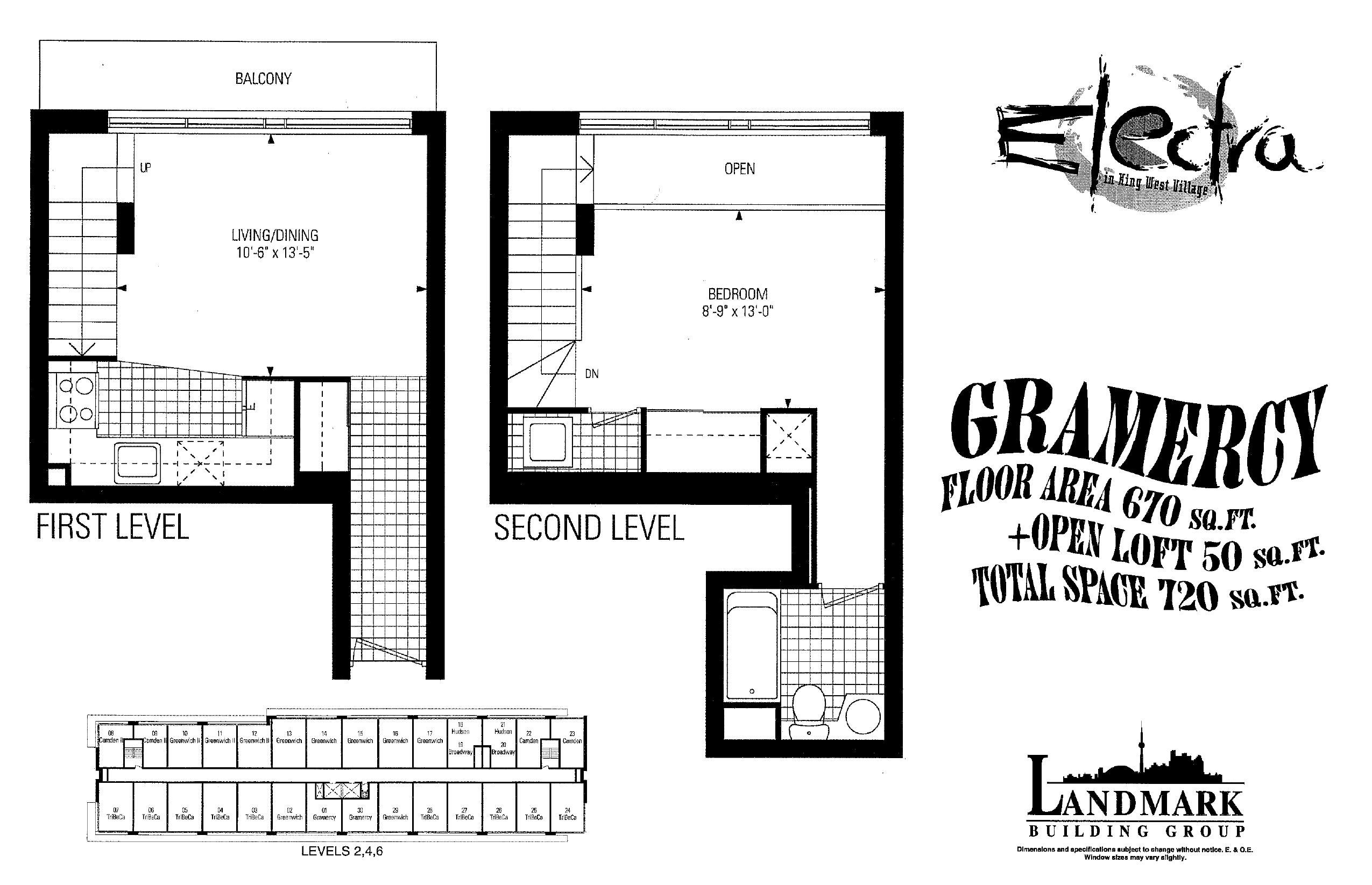 Gramercy floor plan