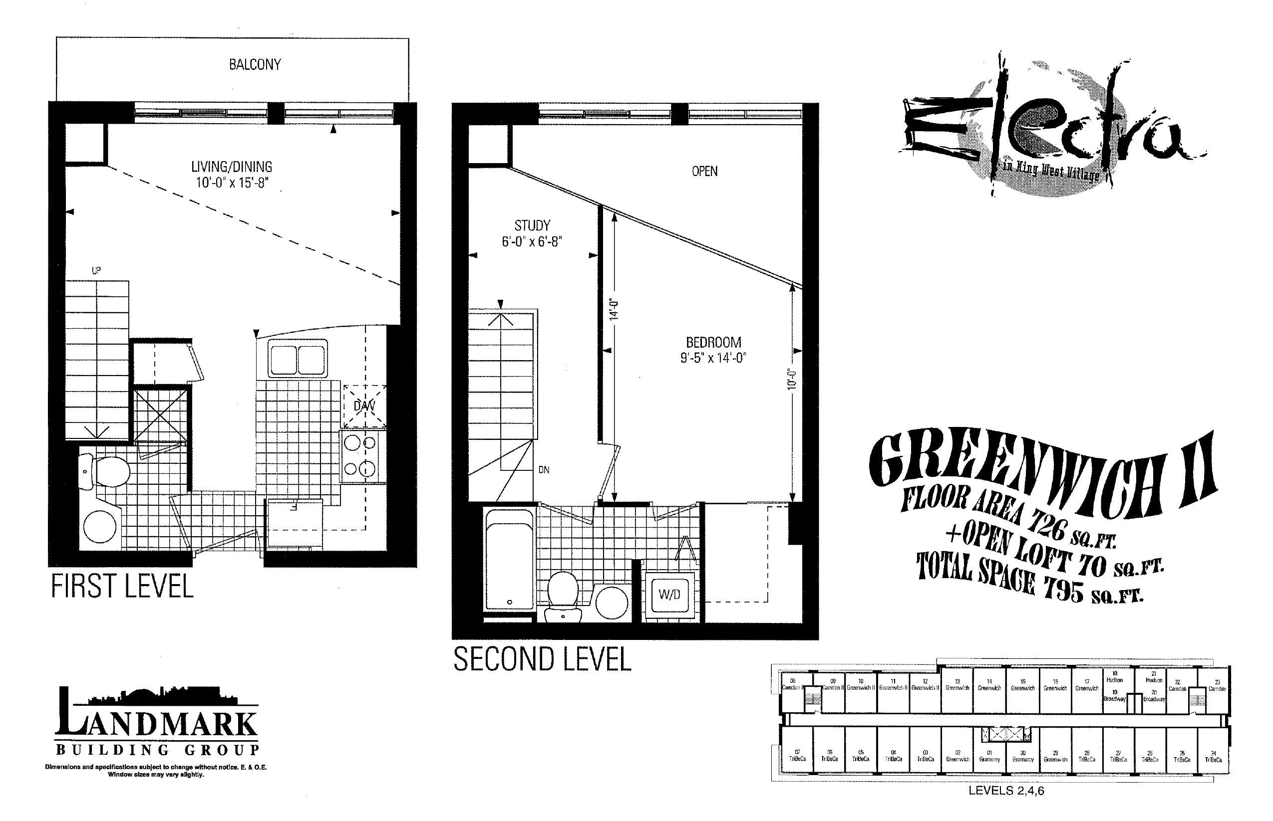 Greenwich II floor plan
