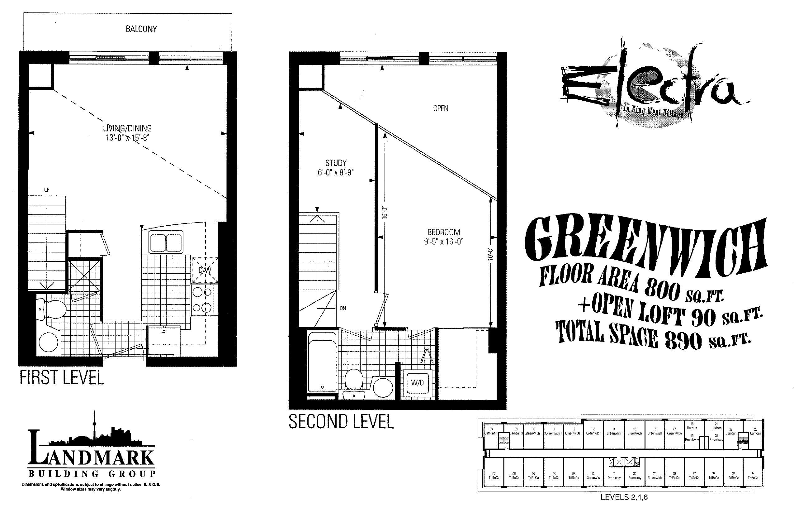 Greenwich floor plan