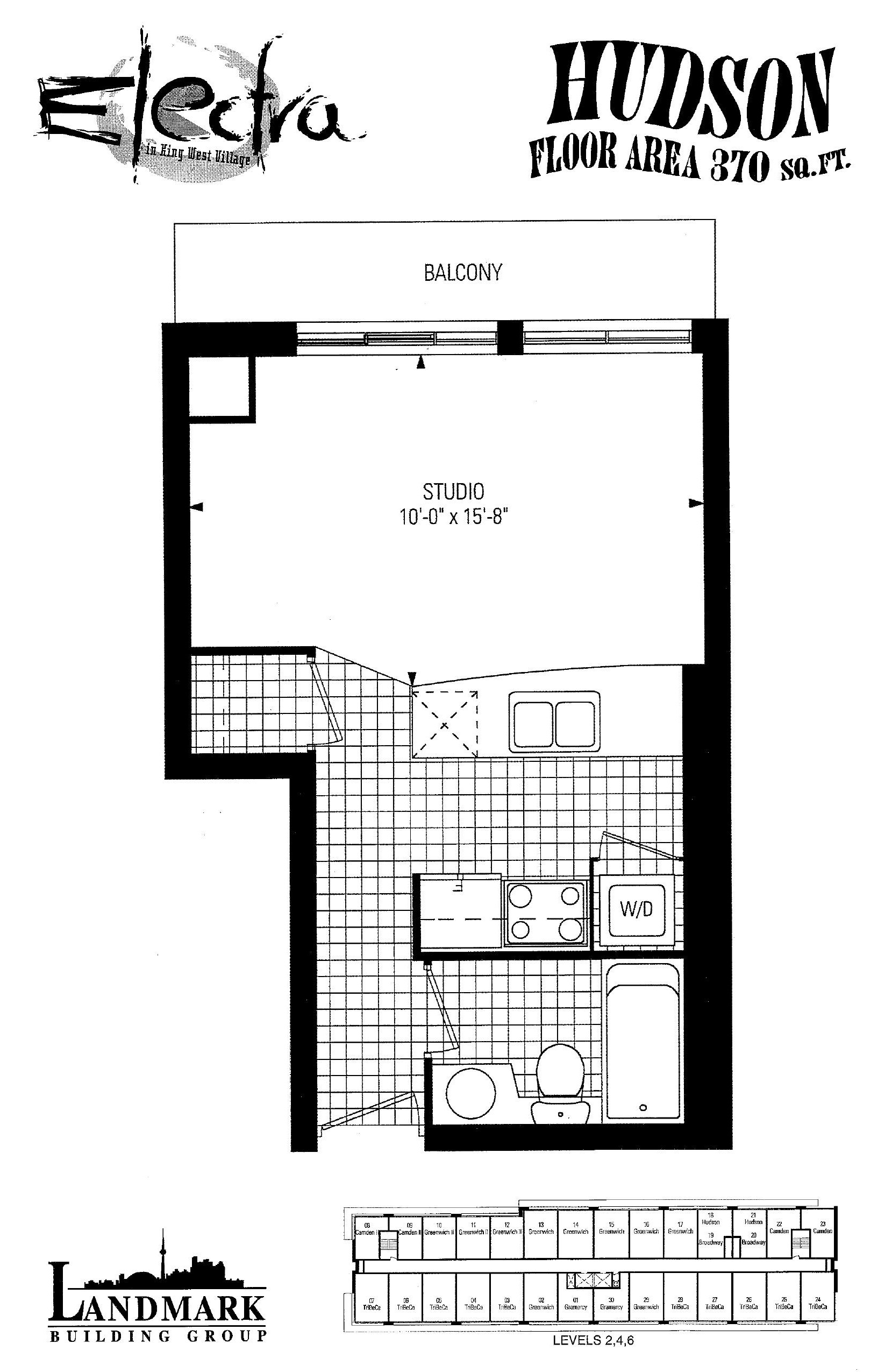 Hudson floor plan