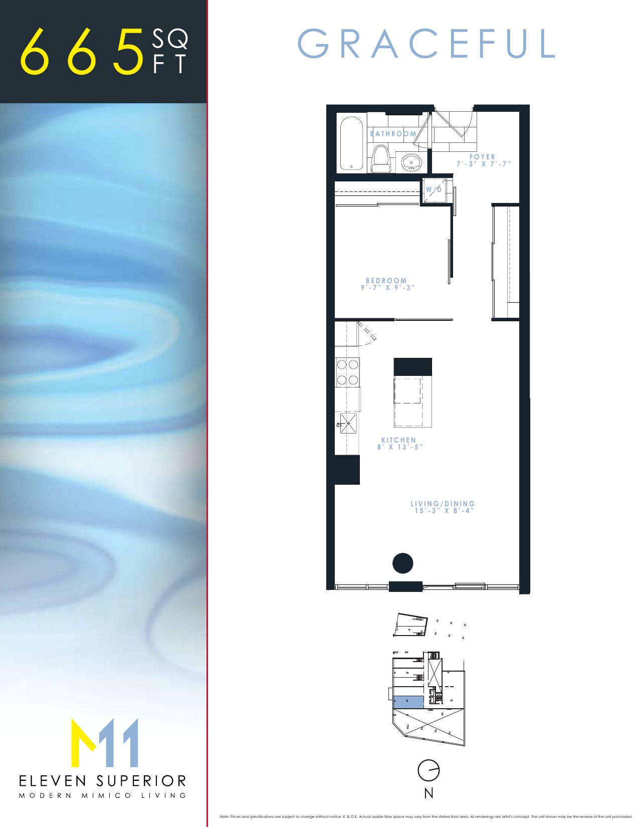 Graceful floor plan
