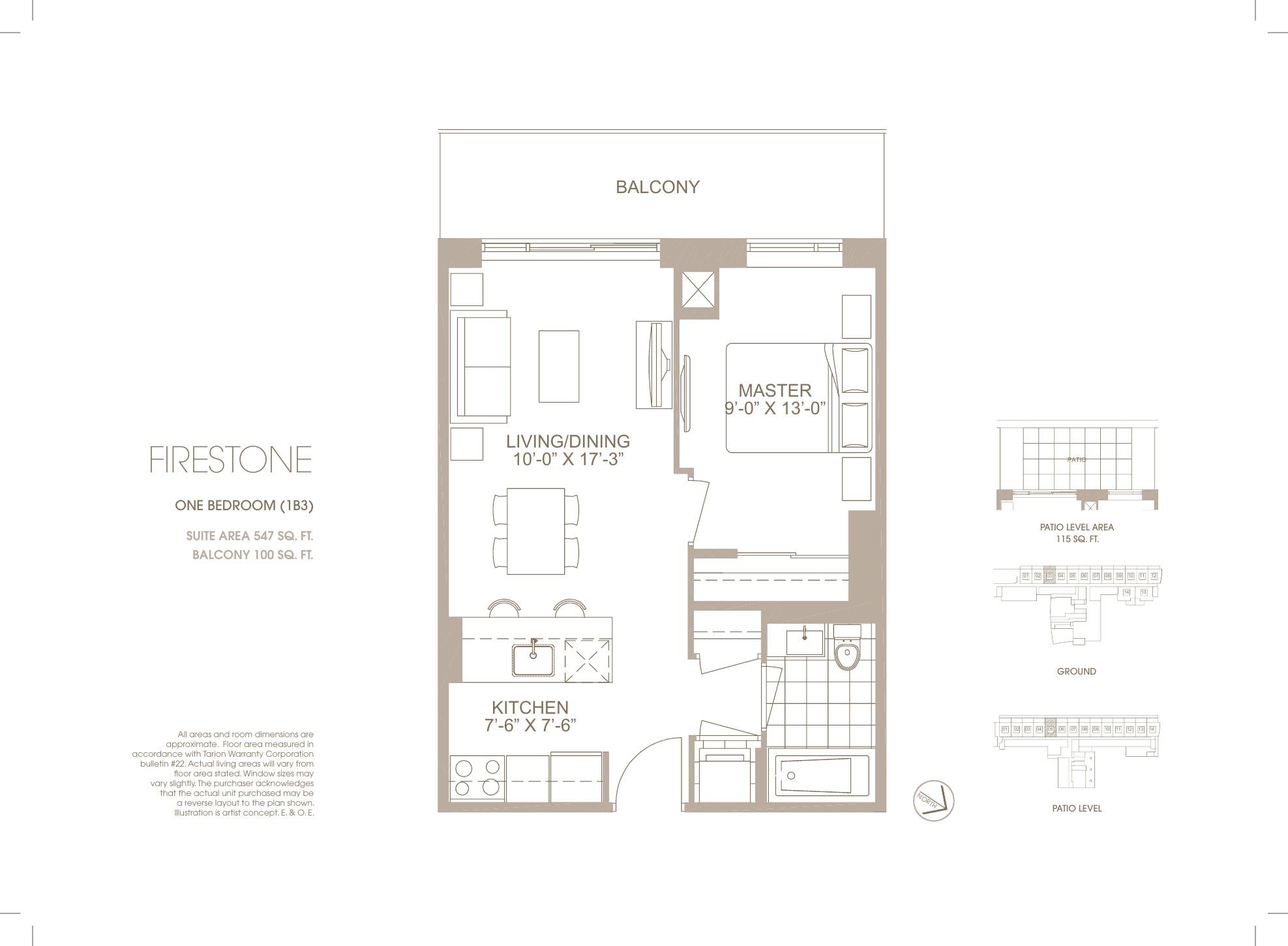 Firestone floor plan