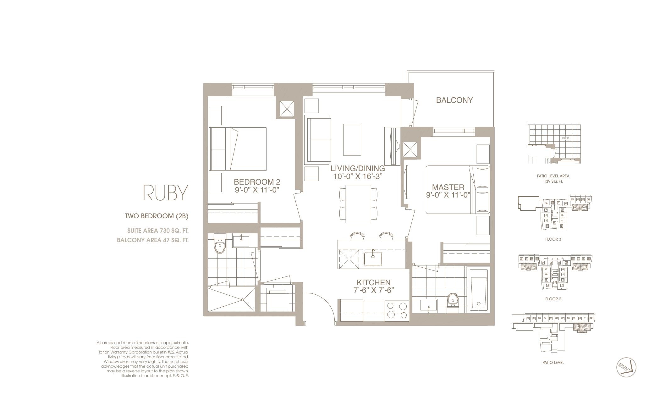 Ruby floor plan