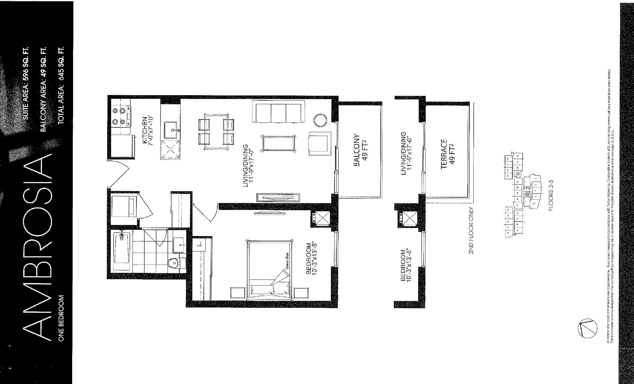 Ambrosia floor plan