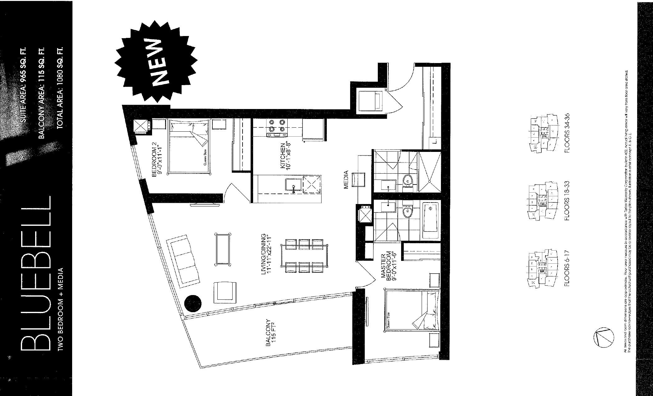 Bluebell floor plan