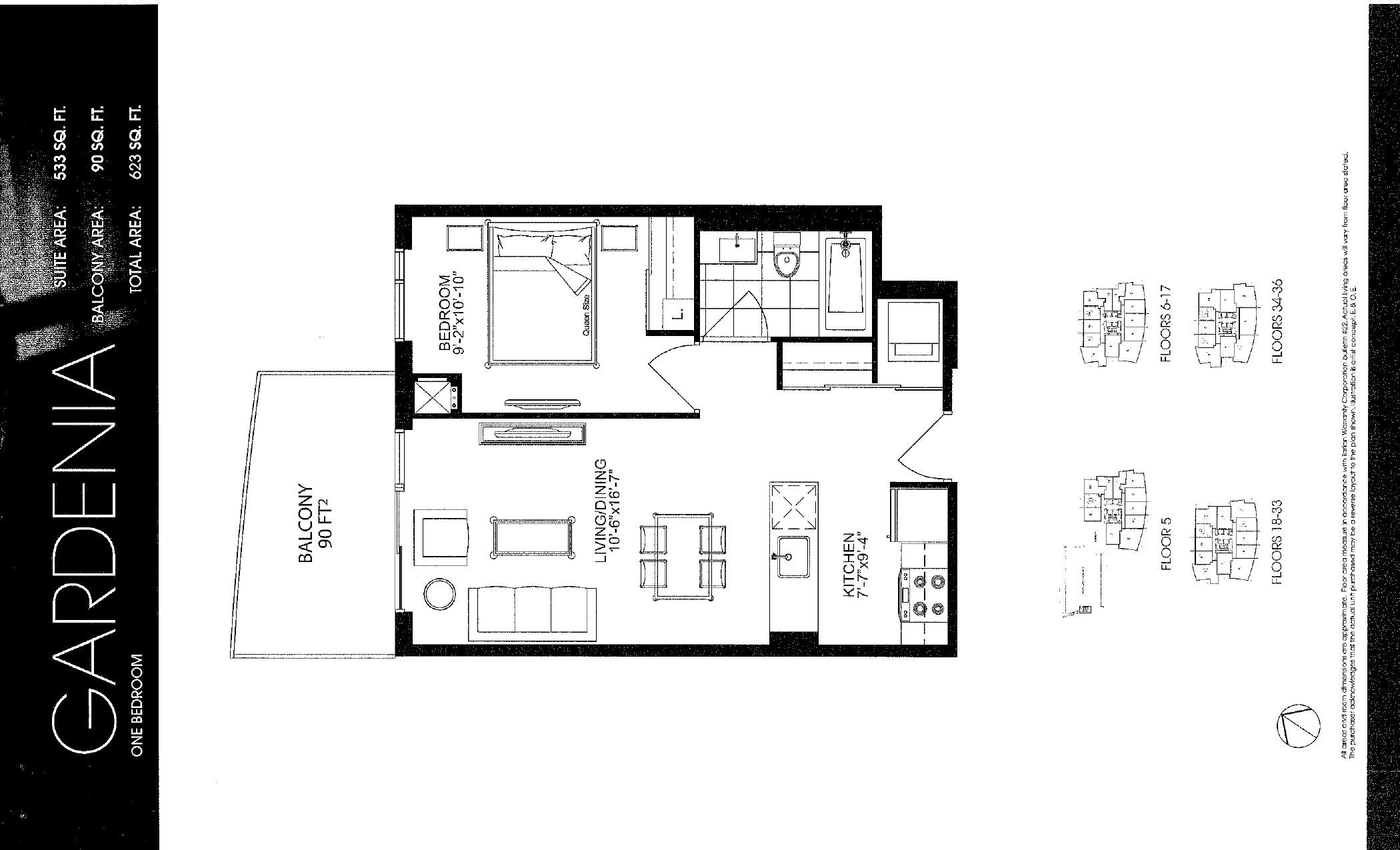 Gardenia floor plan