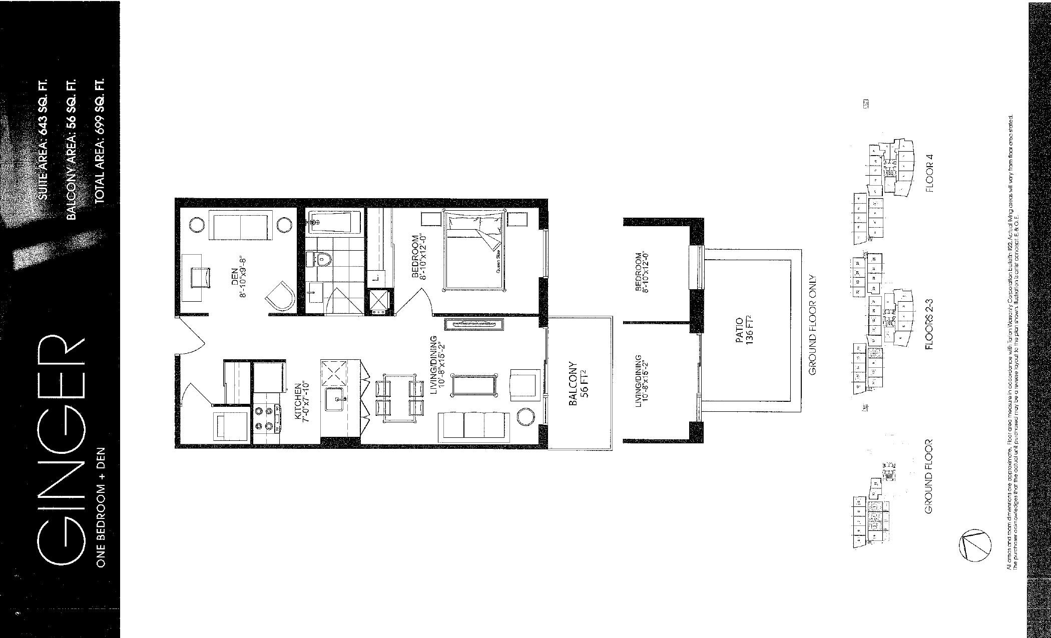 Ginger floor plan
