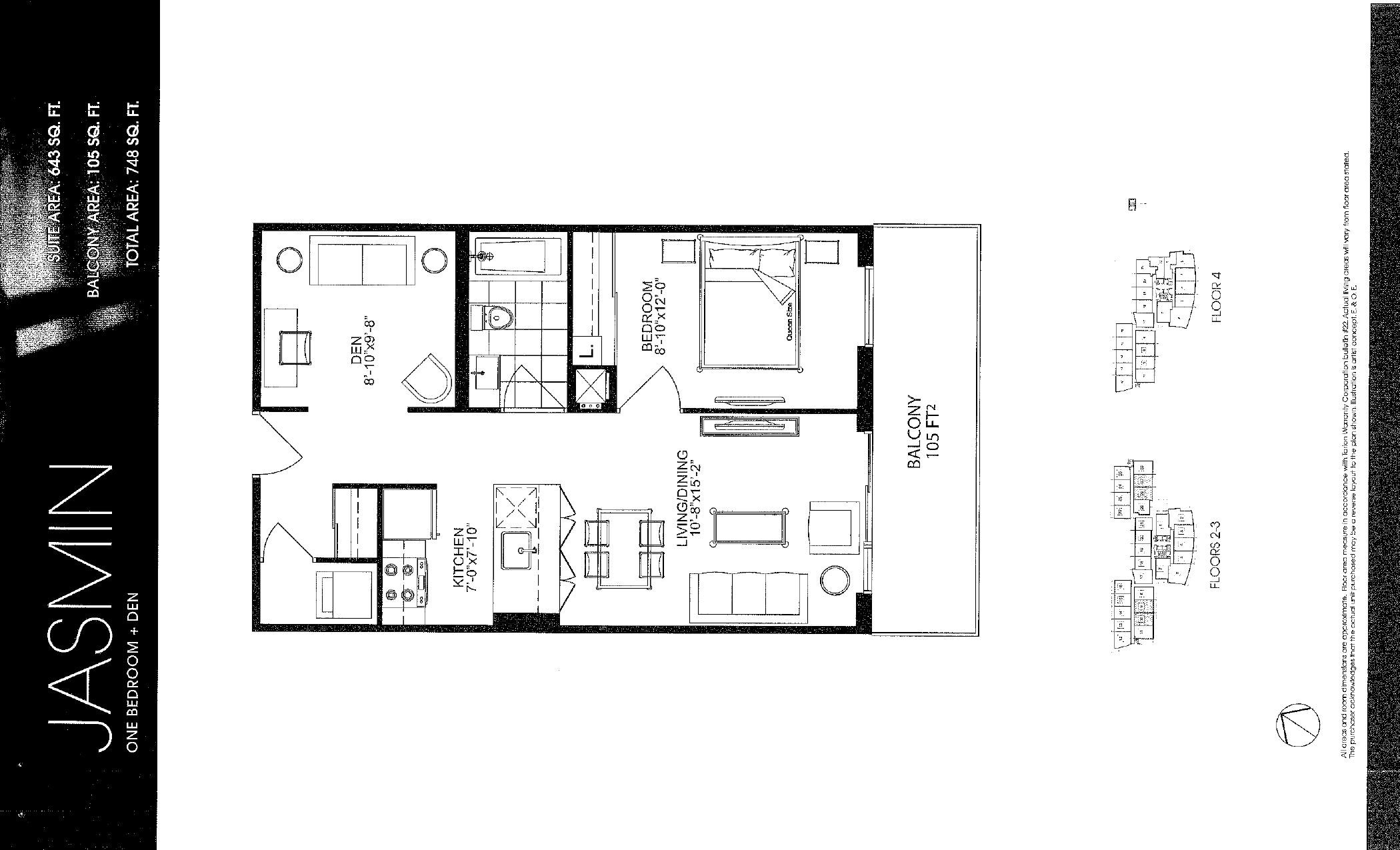 Jasmin floor plan