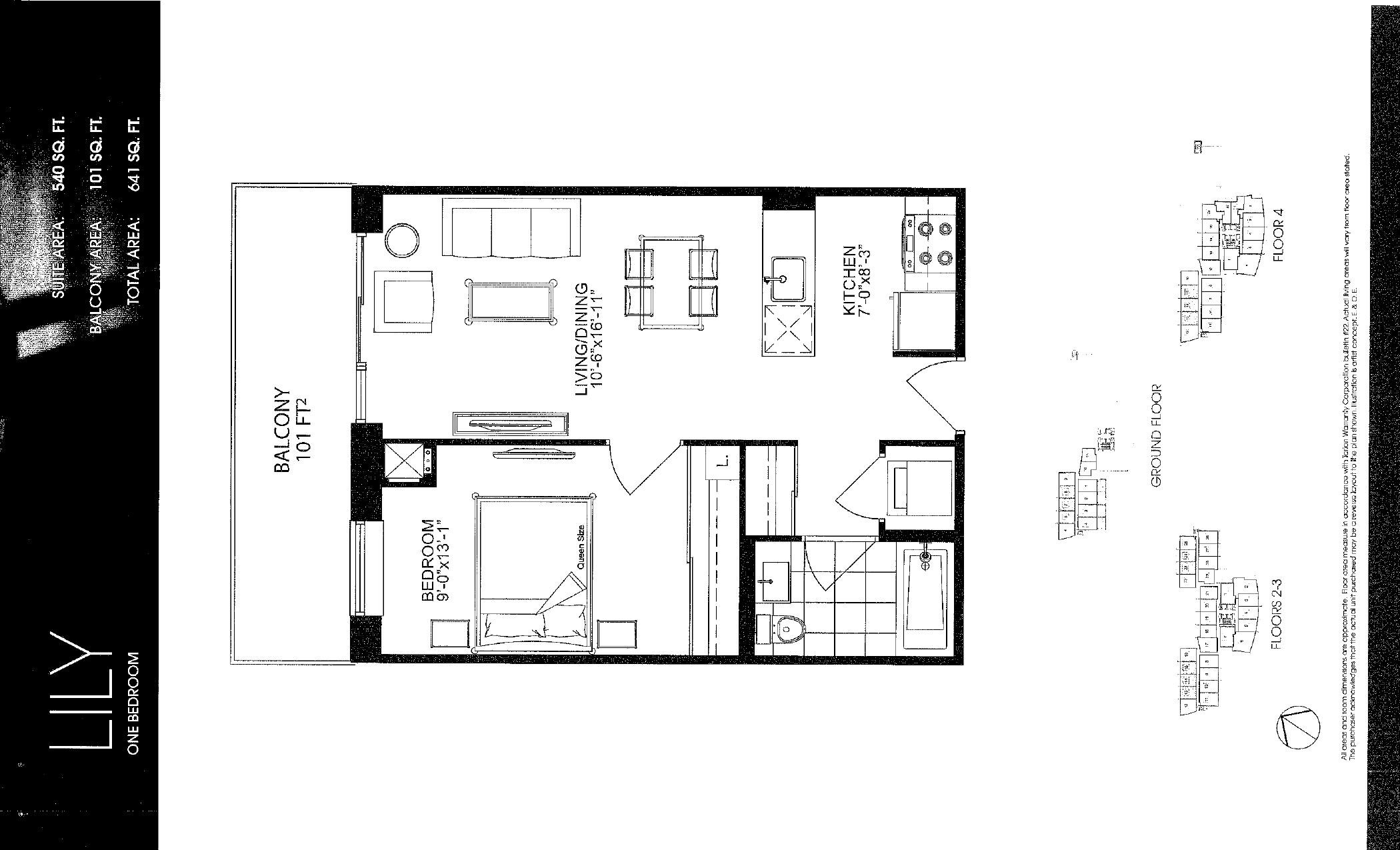 Lily floor plan
