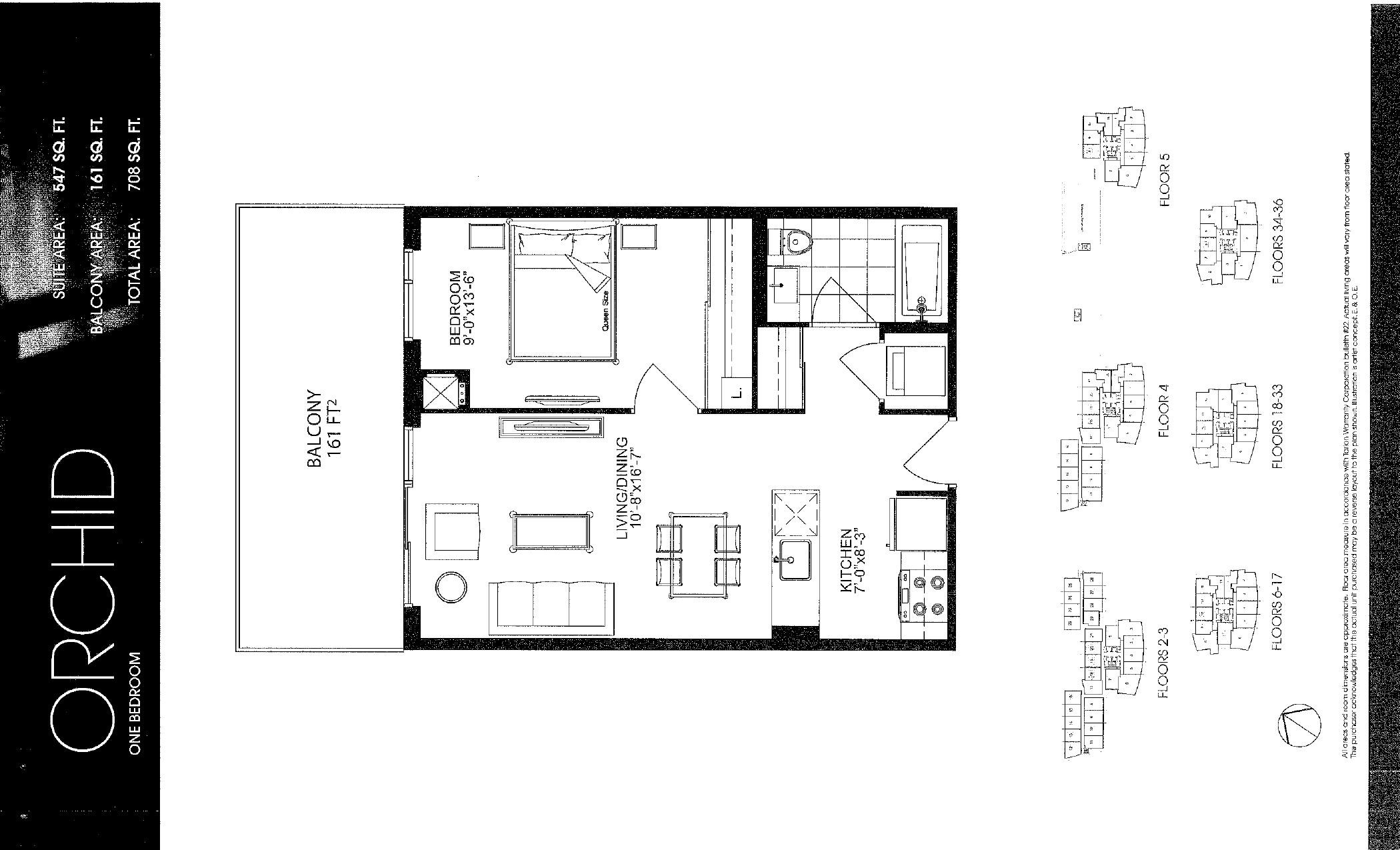Orchid floor plan