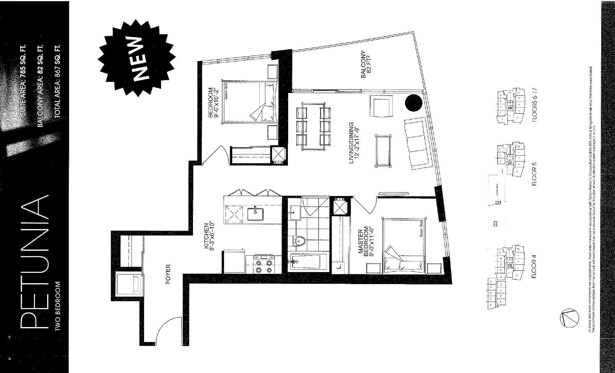 Petunia floor plan
