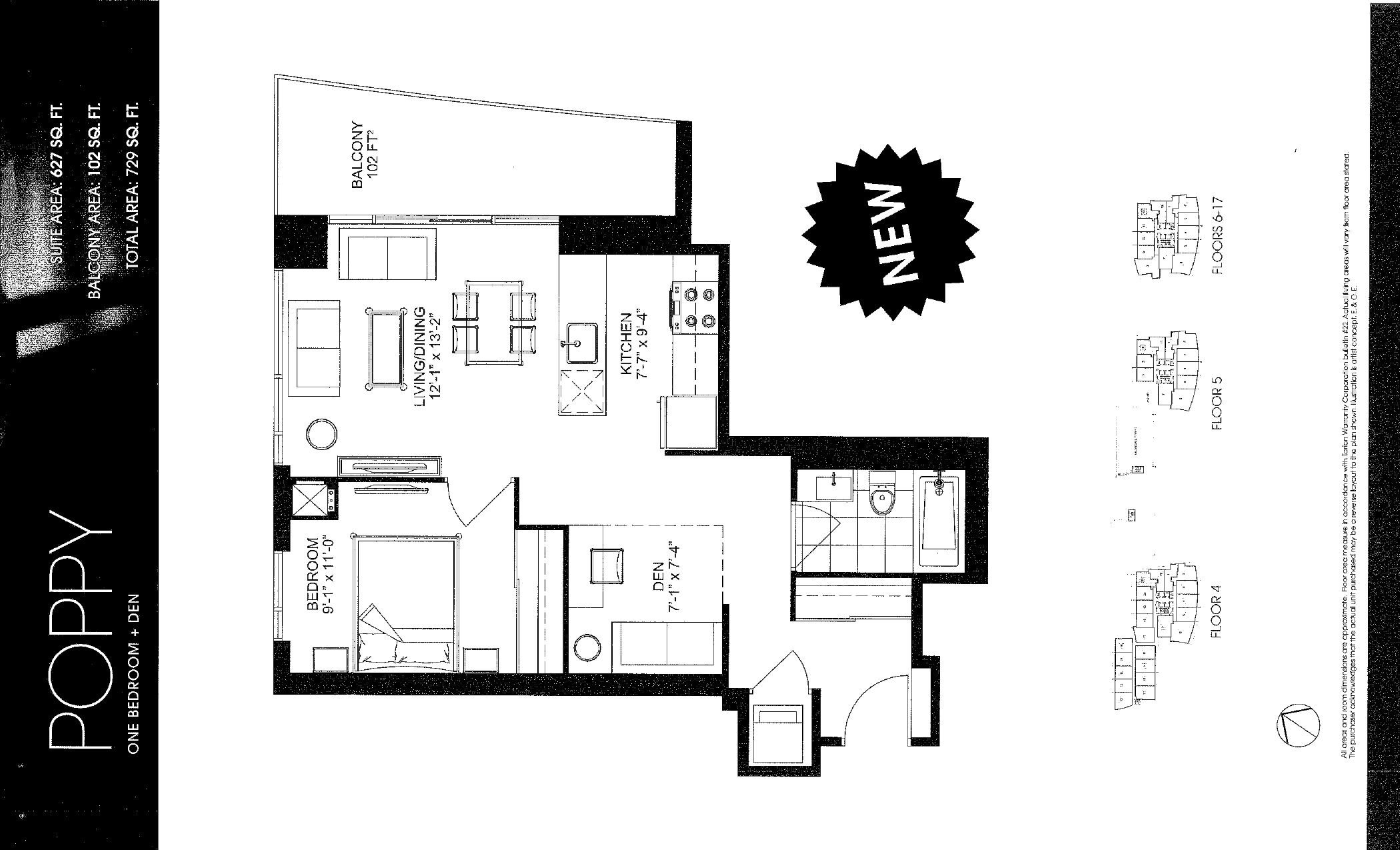 Poppy floor plan