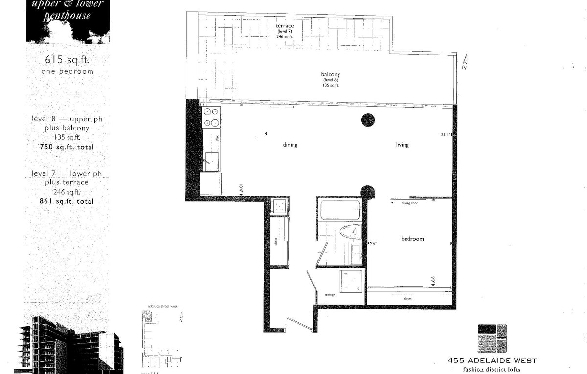 Upper & Lower Penthouse A floor plan