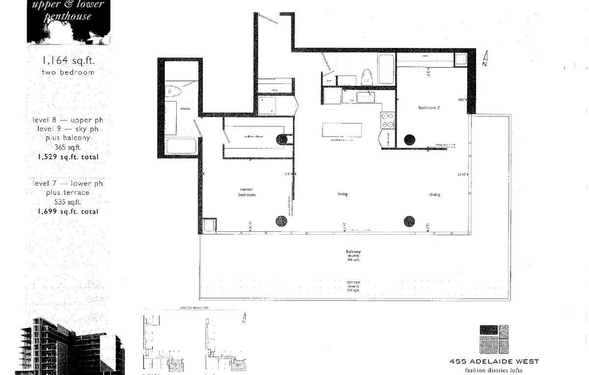 Upper & Lower Penthouse C floor plan