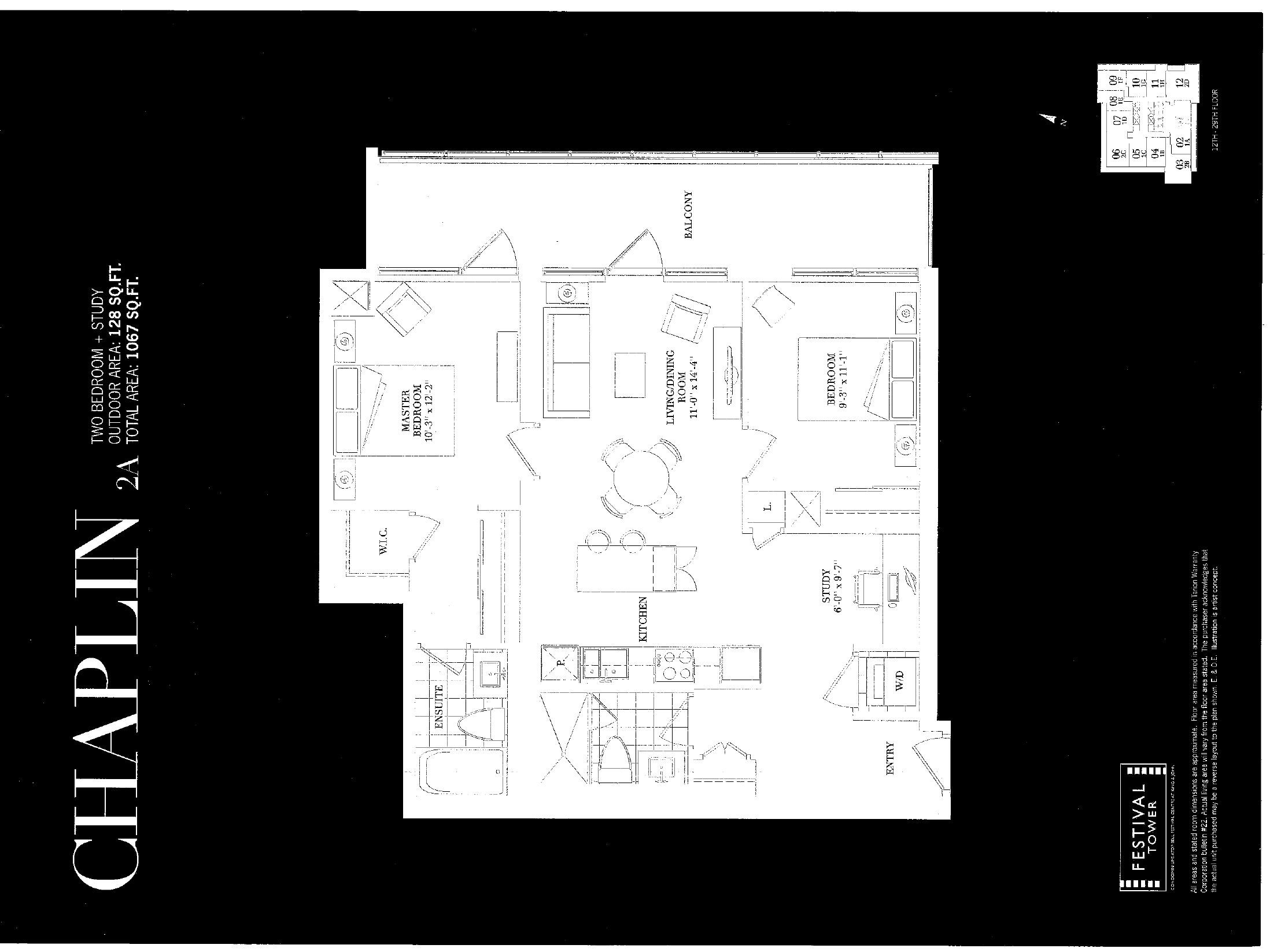 Chaplin floor plan