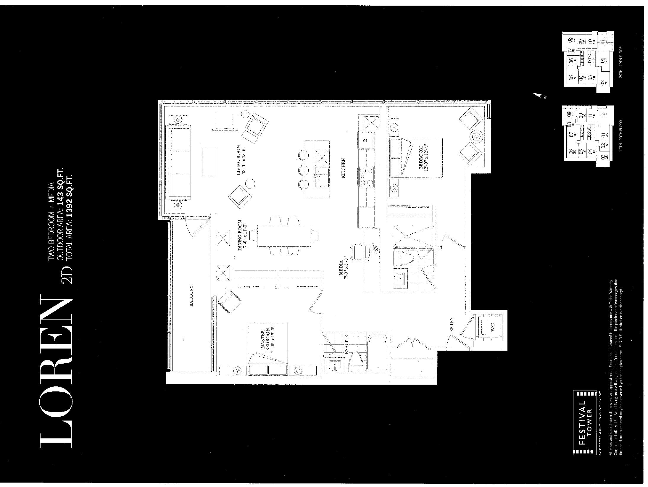 Loren floor plan