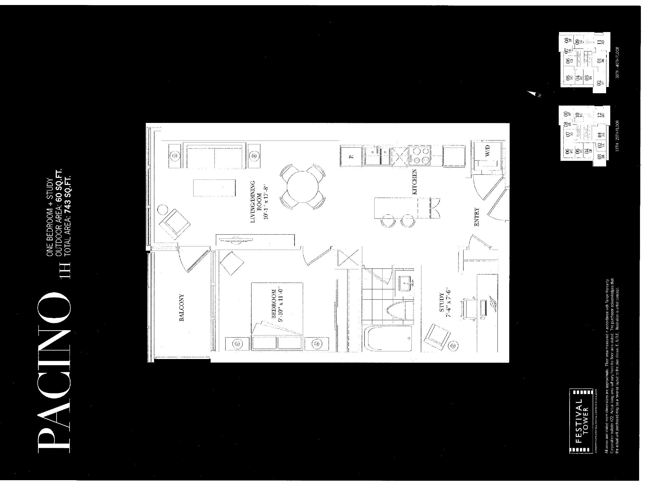 Pacino floor plan