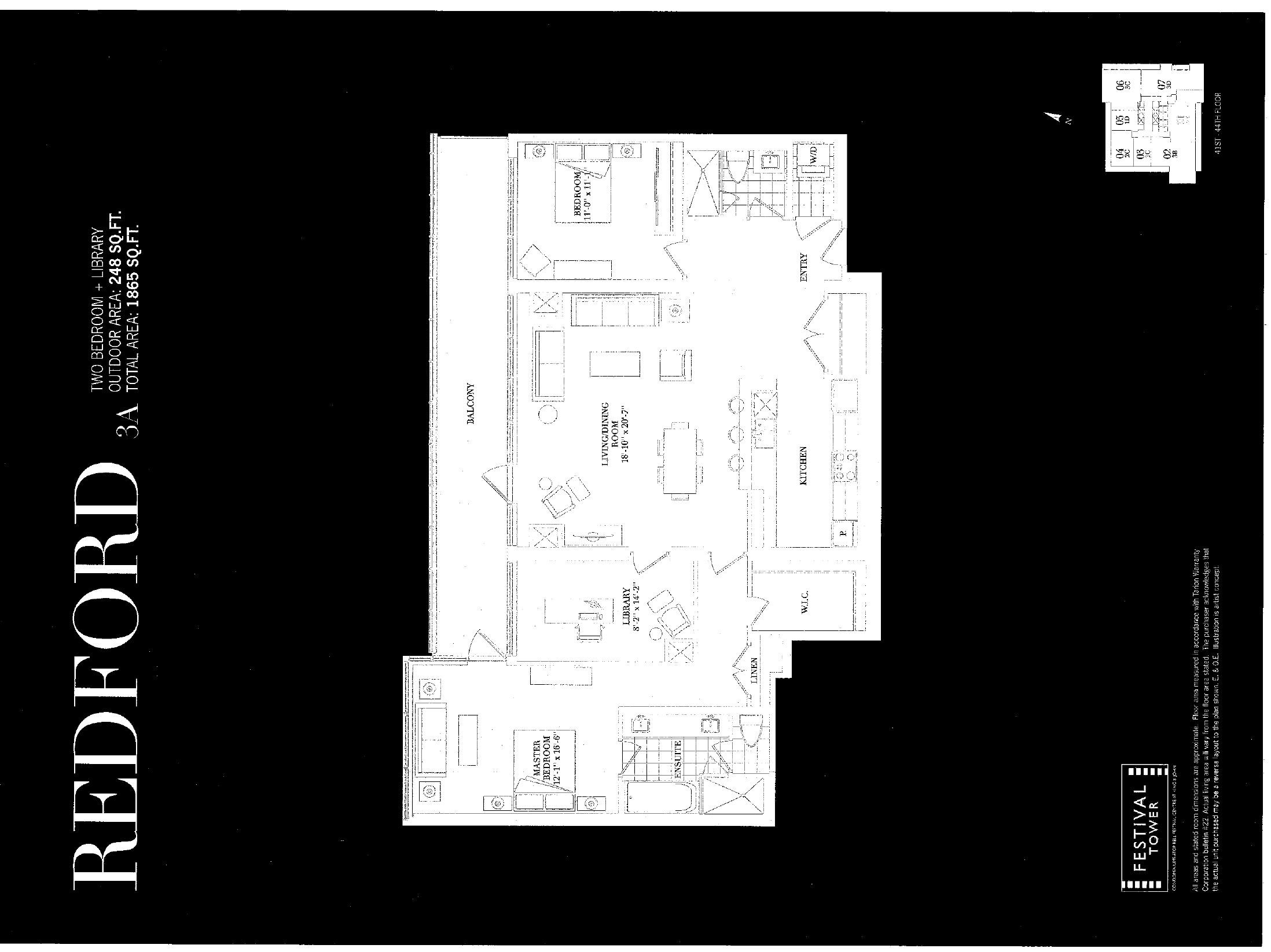 Redford floor plan