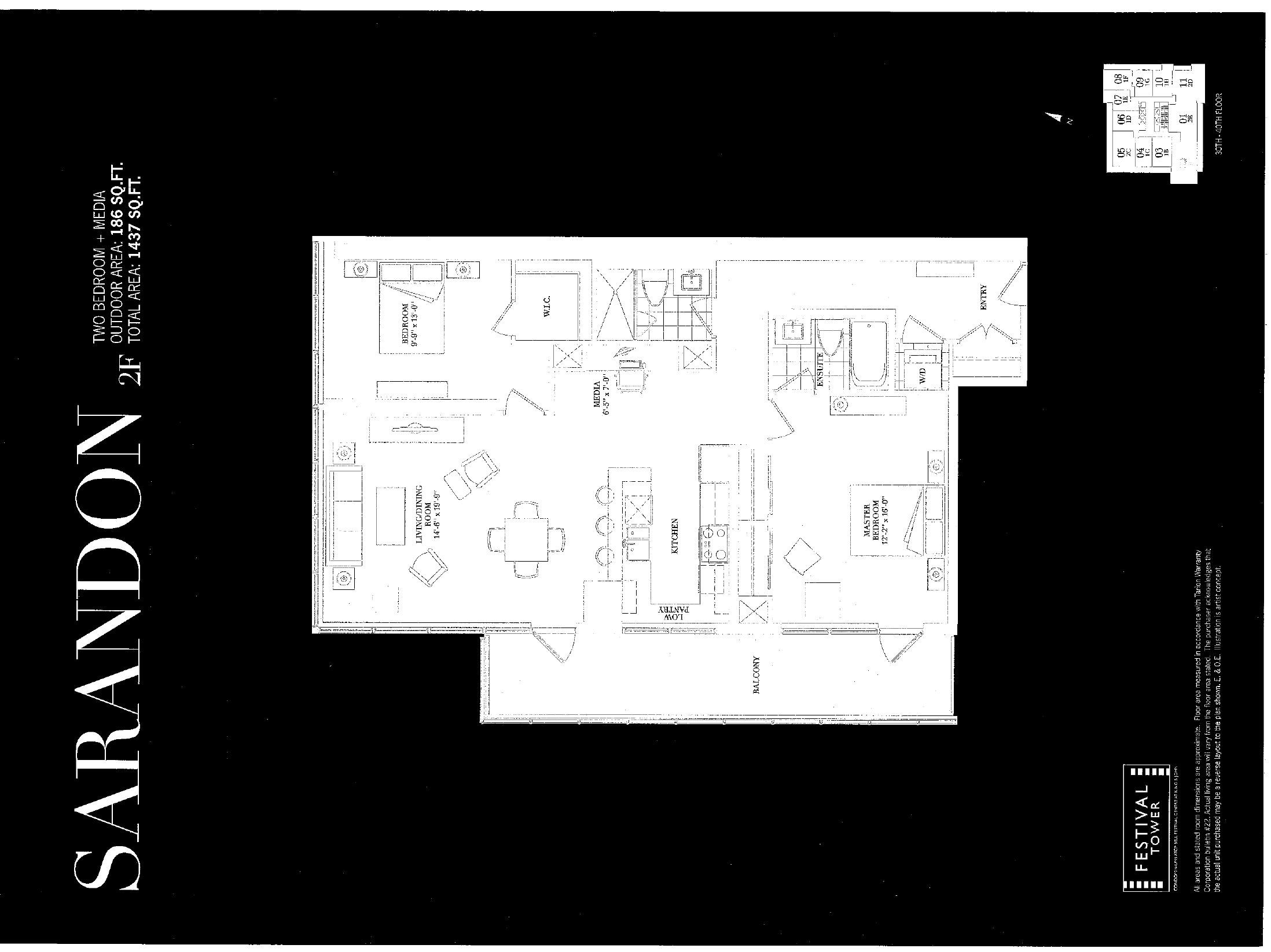Sarandon floor plan