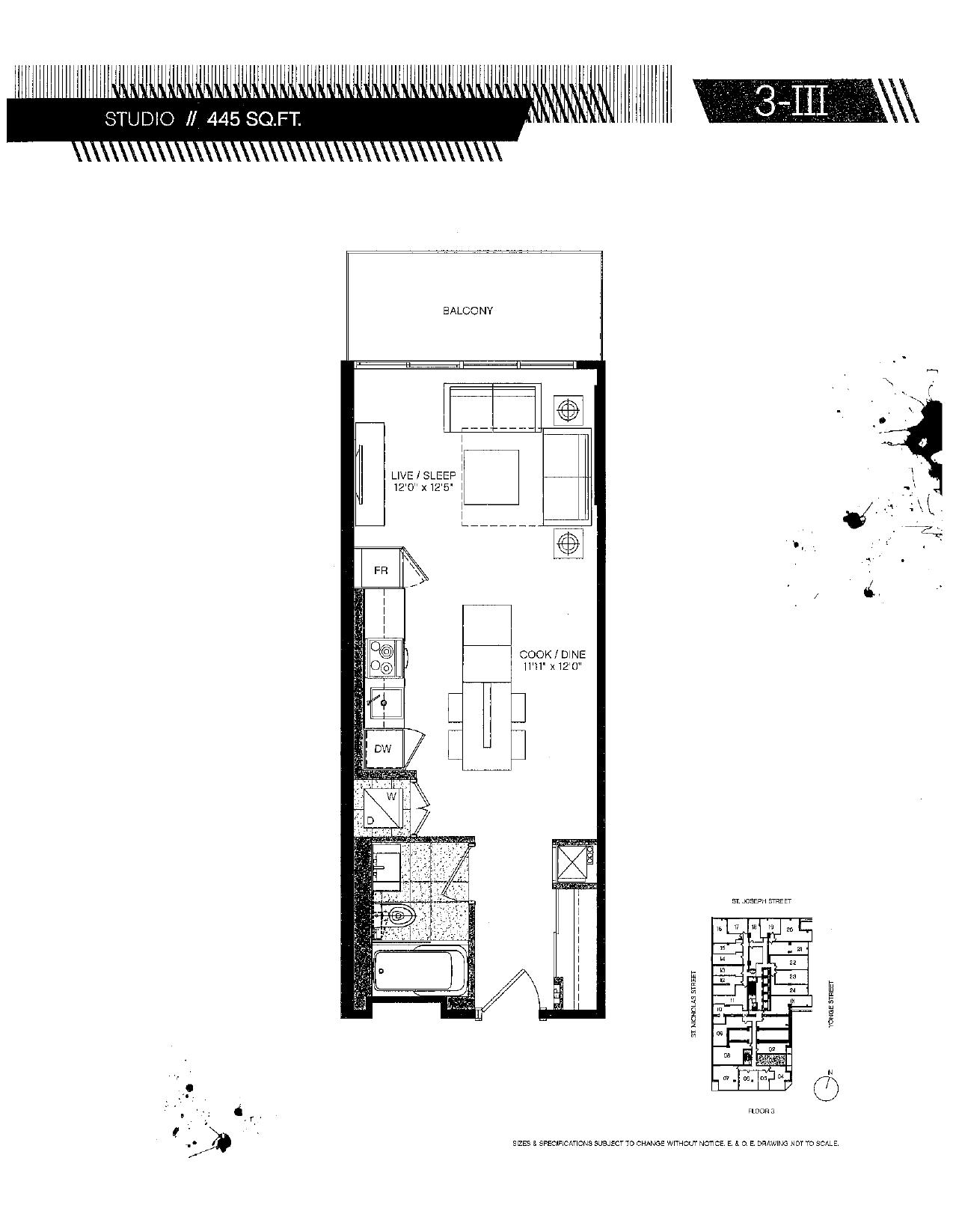 3-III floor plan