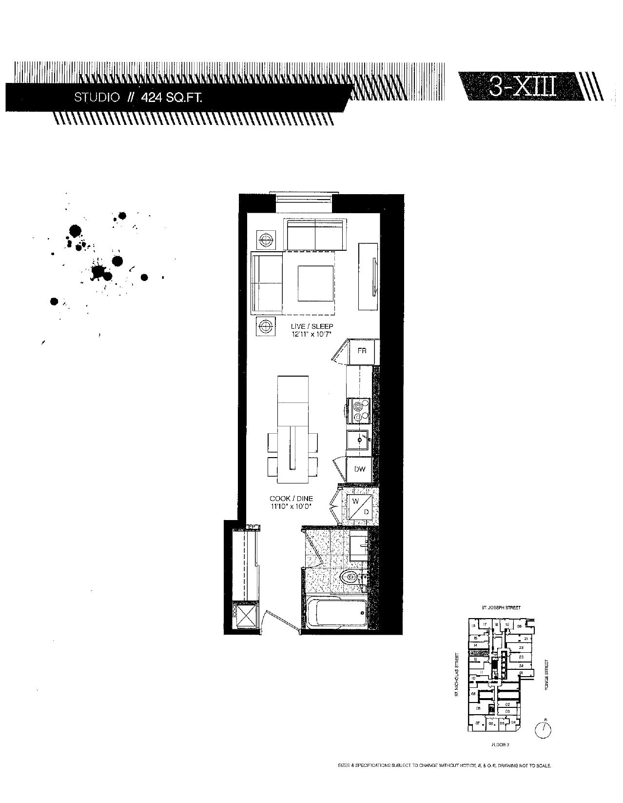 3-XIII floor plan