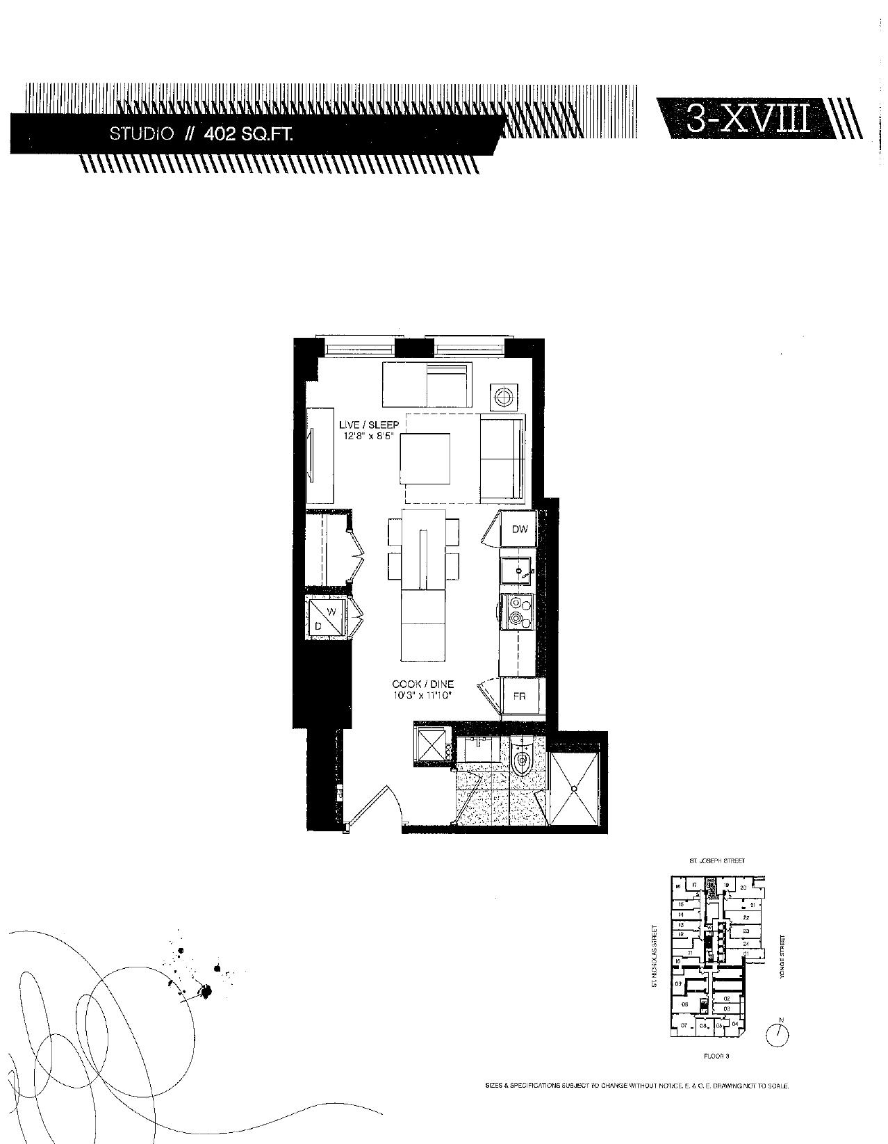 3-XVIII floor plan