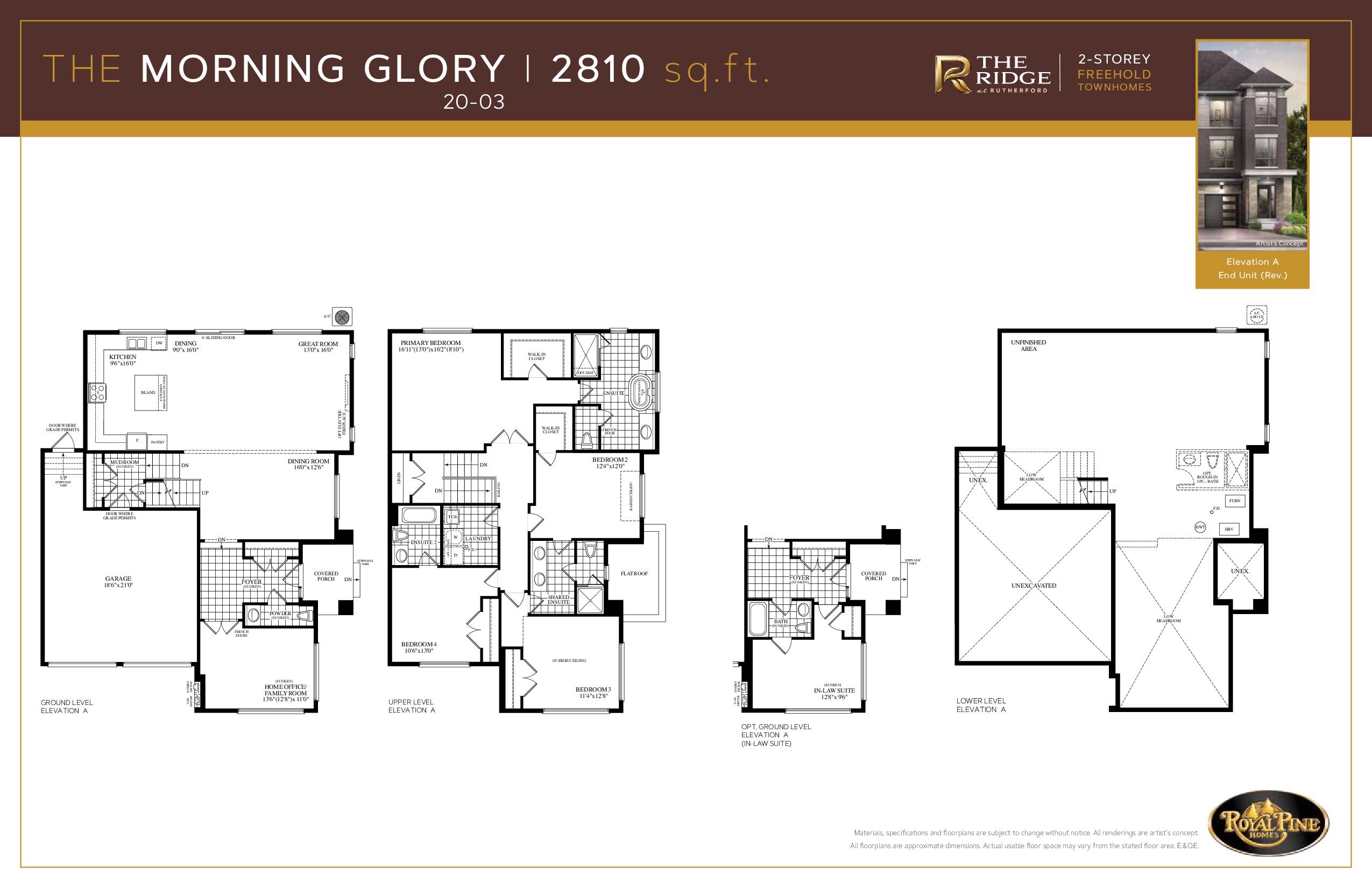 The Morning Glory floor plan