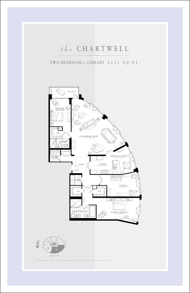 The Chartwell floor plan