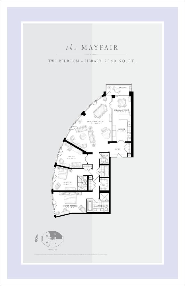 The Mayfair floor plan
