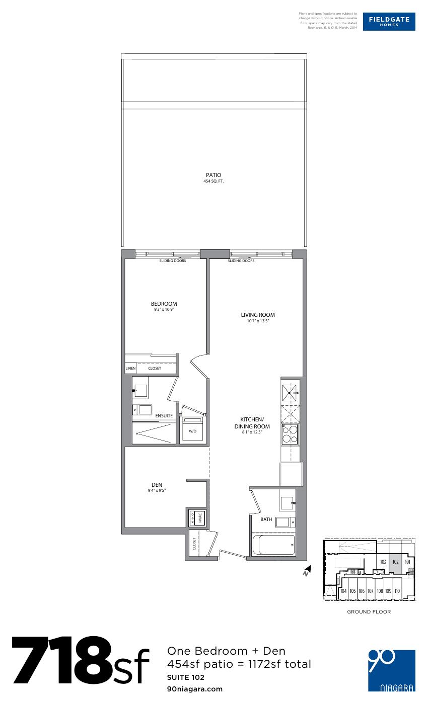 Suite 102 floor plan