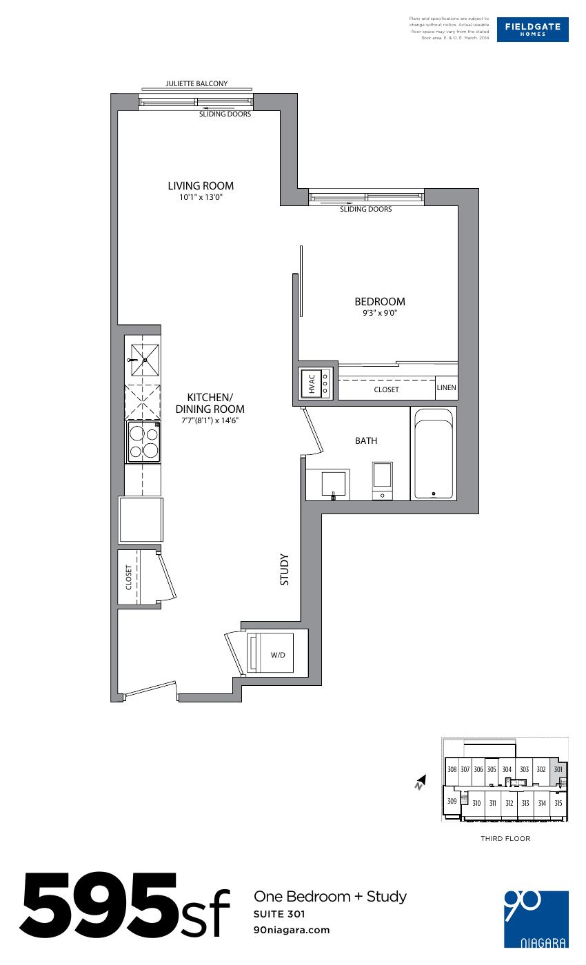 Suite 301 floor plan