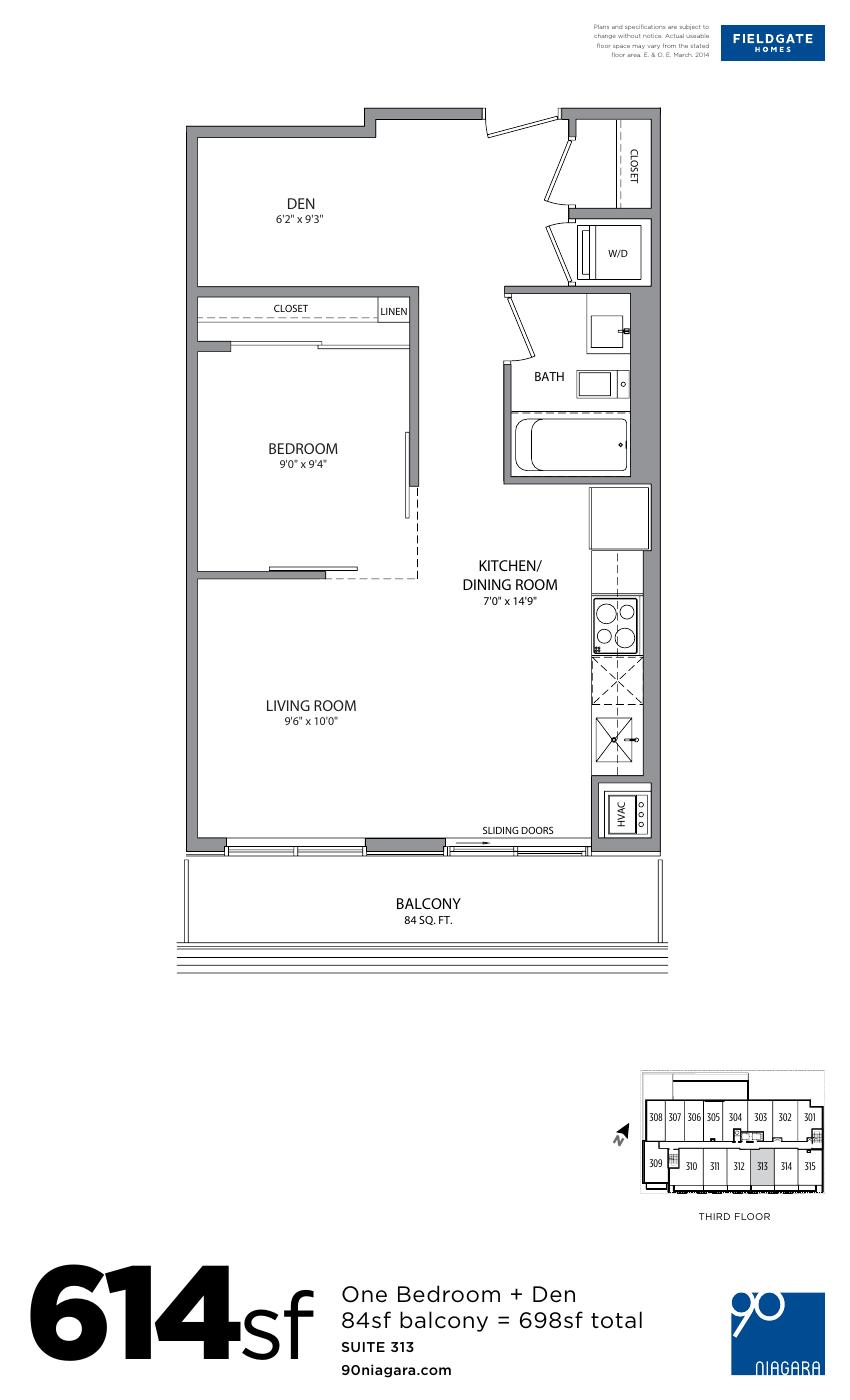 Suite 313 floor plan